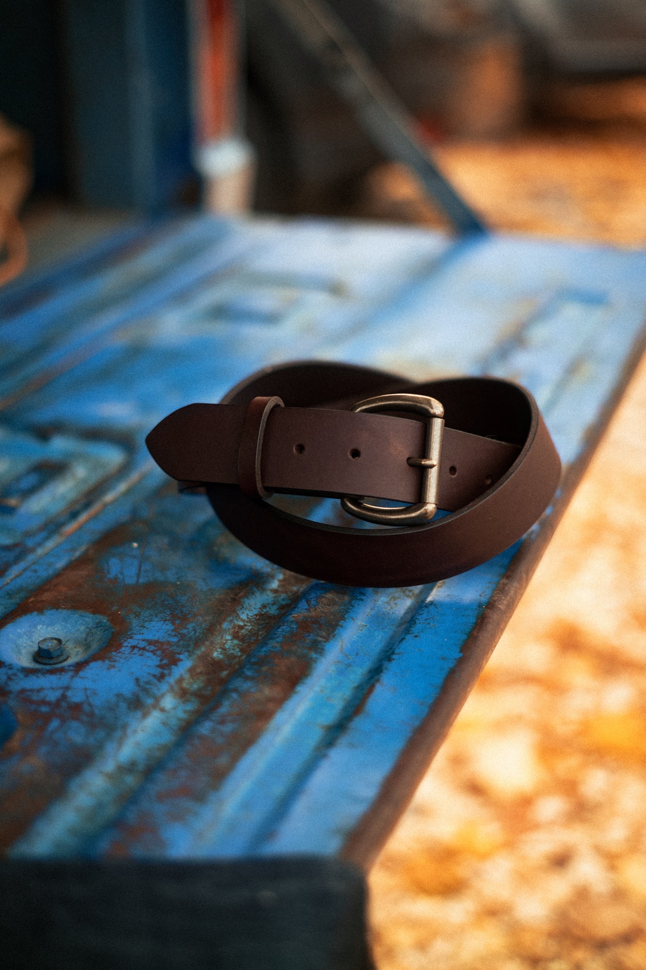 Heavy Duty Belt - Walnut
