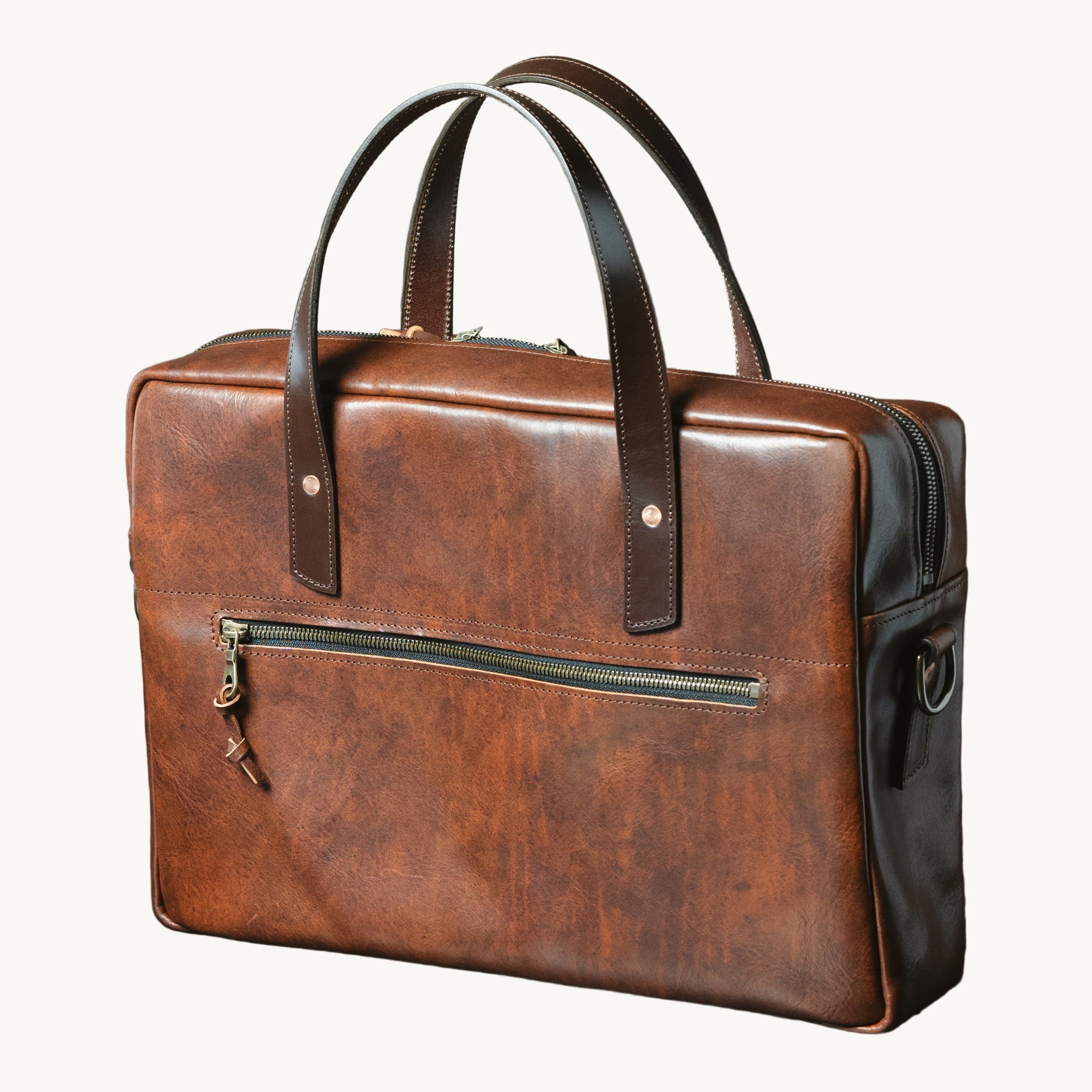 Briefcase - Cognac Nemesis - Mid January Delivery