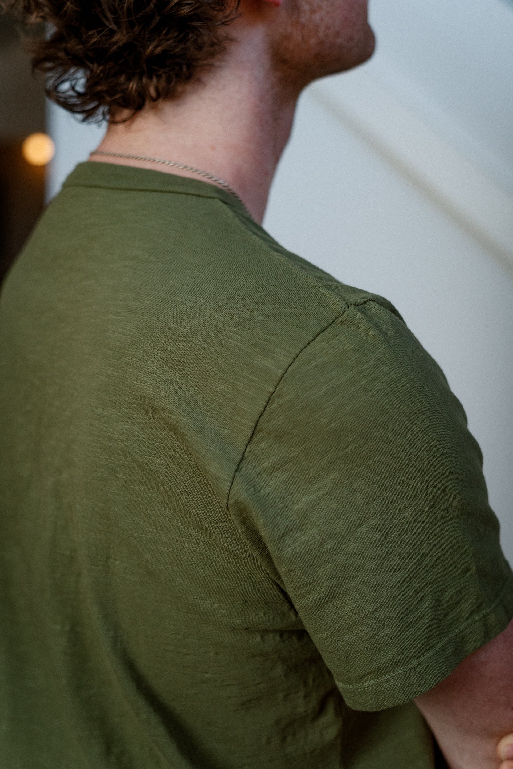 Classic Tee - Army Green Slub
