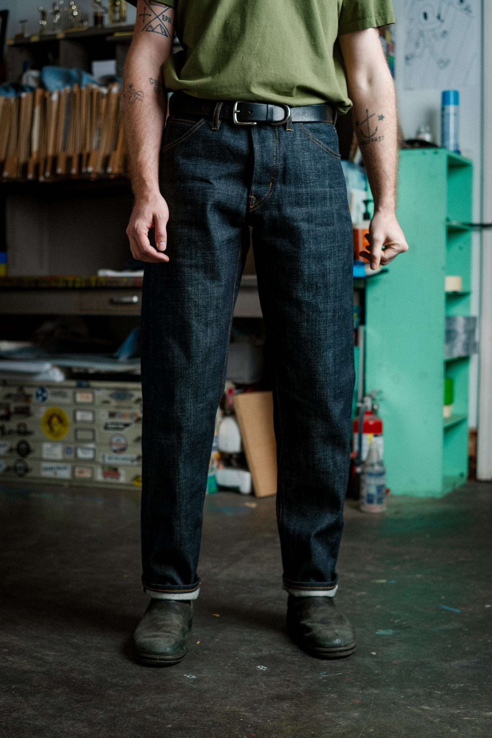 Stratton Straight Fit Jeans - 21oz Selvedge Denim