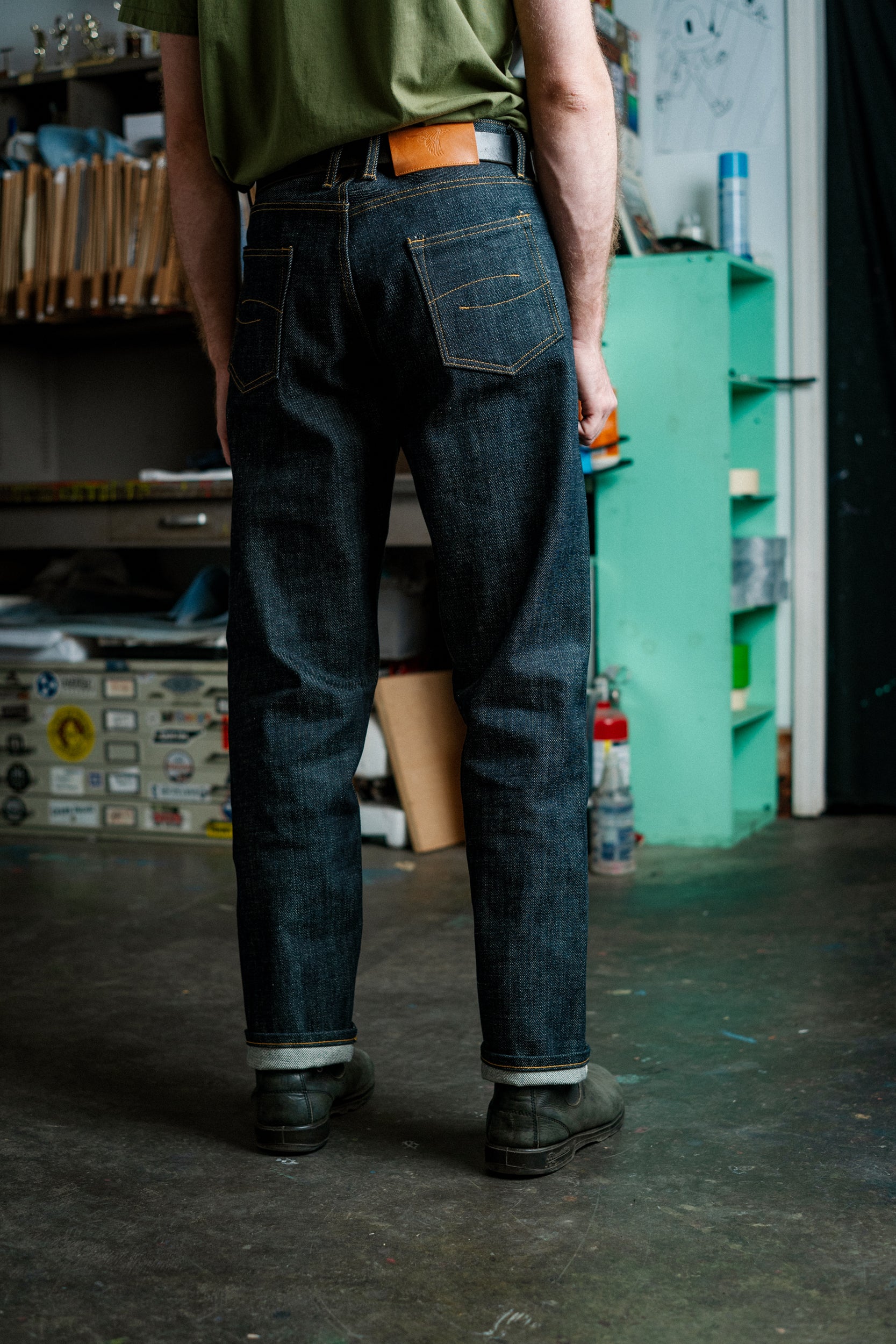 Stratton Straight Fit Jeans - 21oz Selvedge Denim