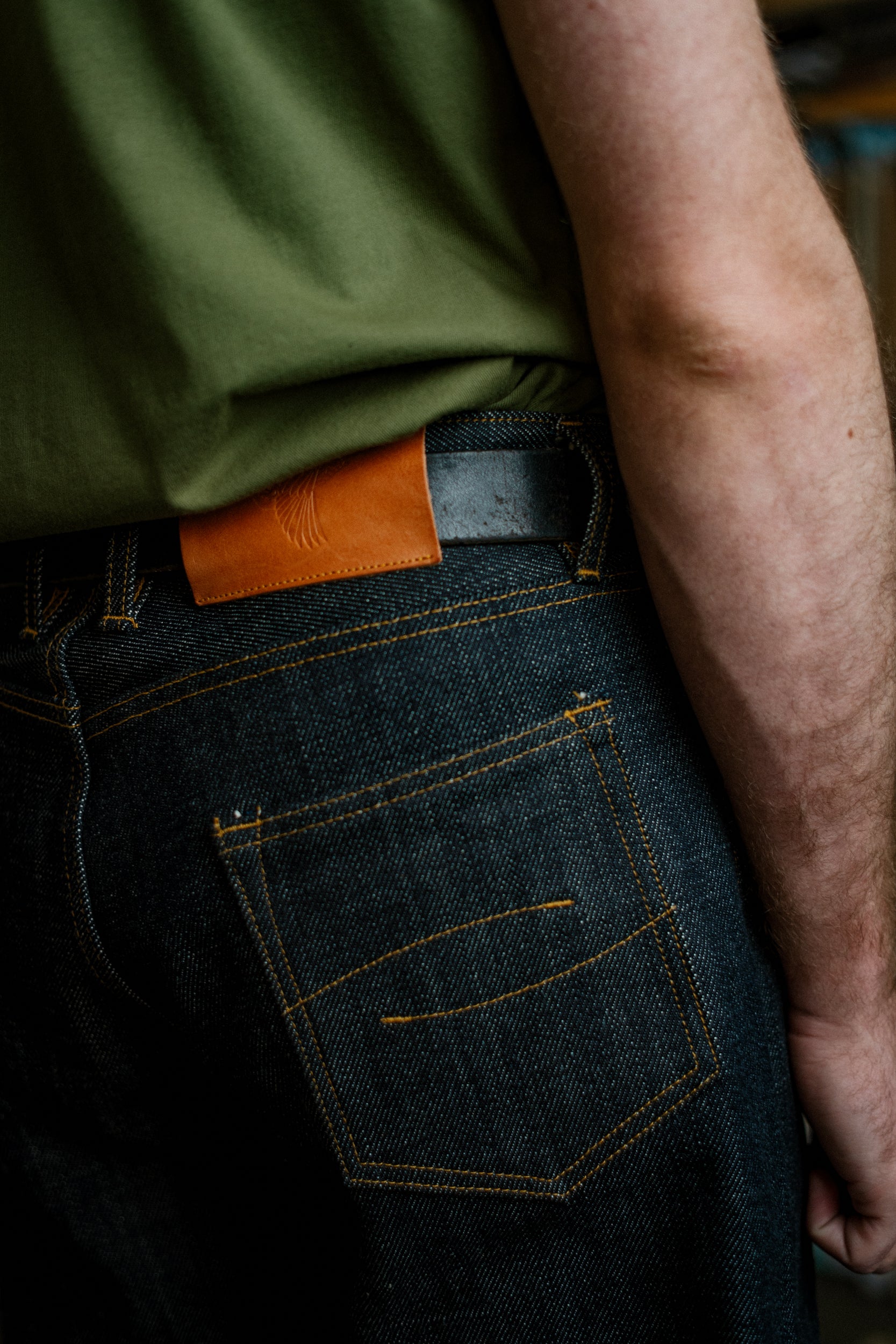 Stratton Straight Fit Jeans - 21oz Selvedge Denim