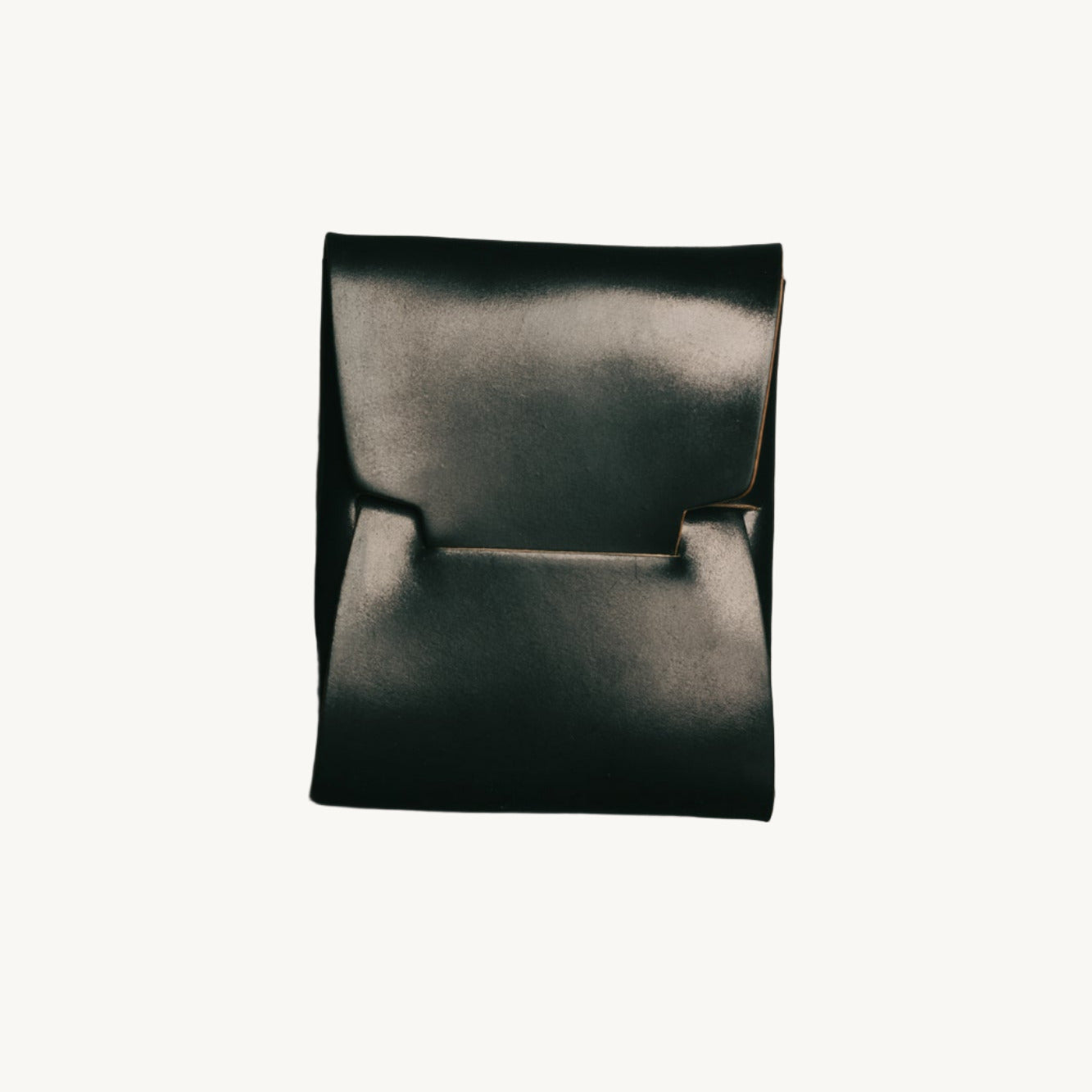 Johnny Wallet - Black Horween Shell Cordovan