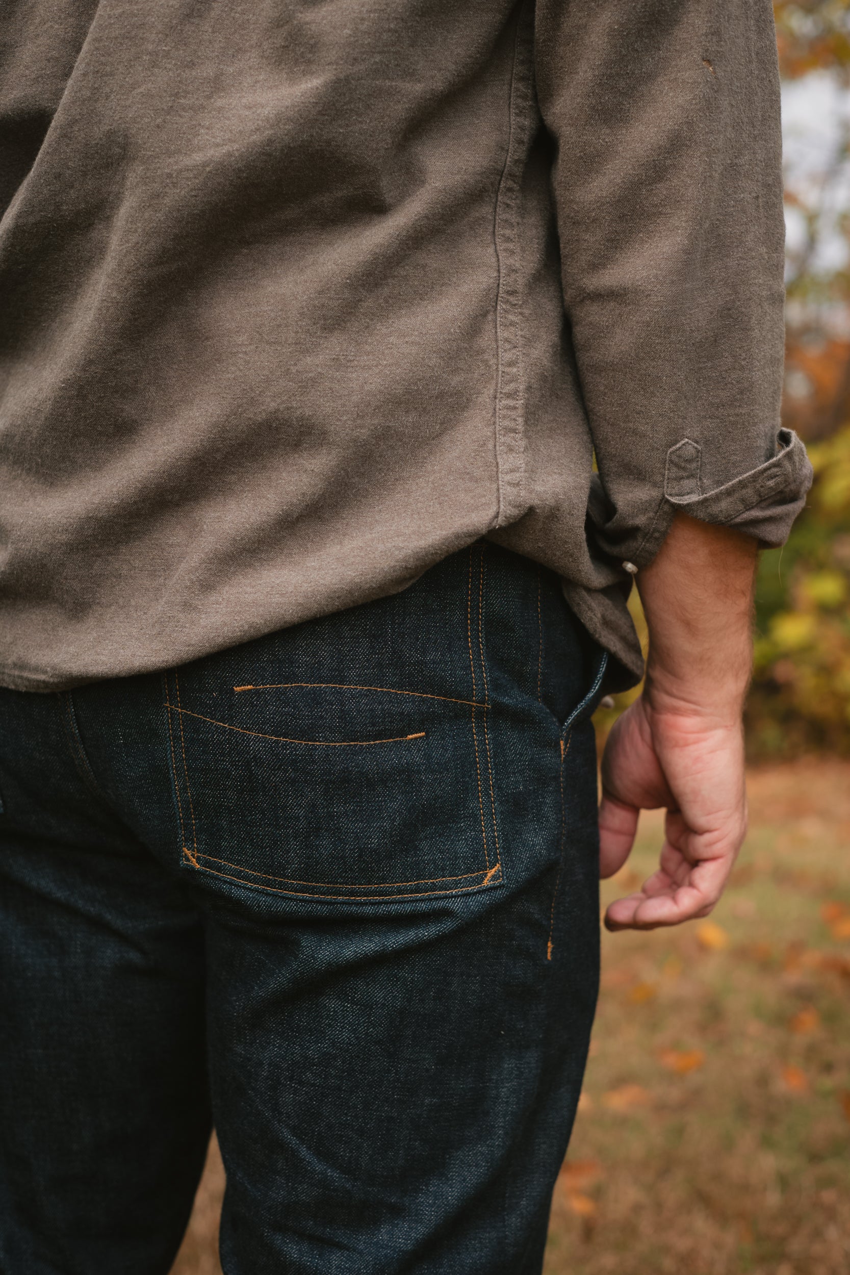 Denim Trouser - Rigid 15oz Japanese Selvedge Denim