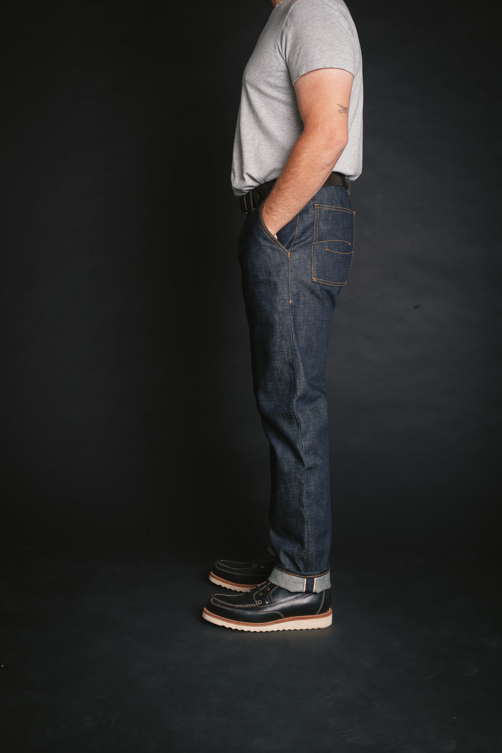 Denim Trouser - Rigid 15oz Japanese Selvedge Denim
