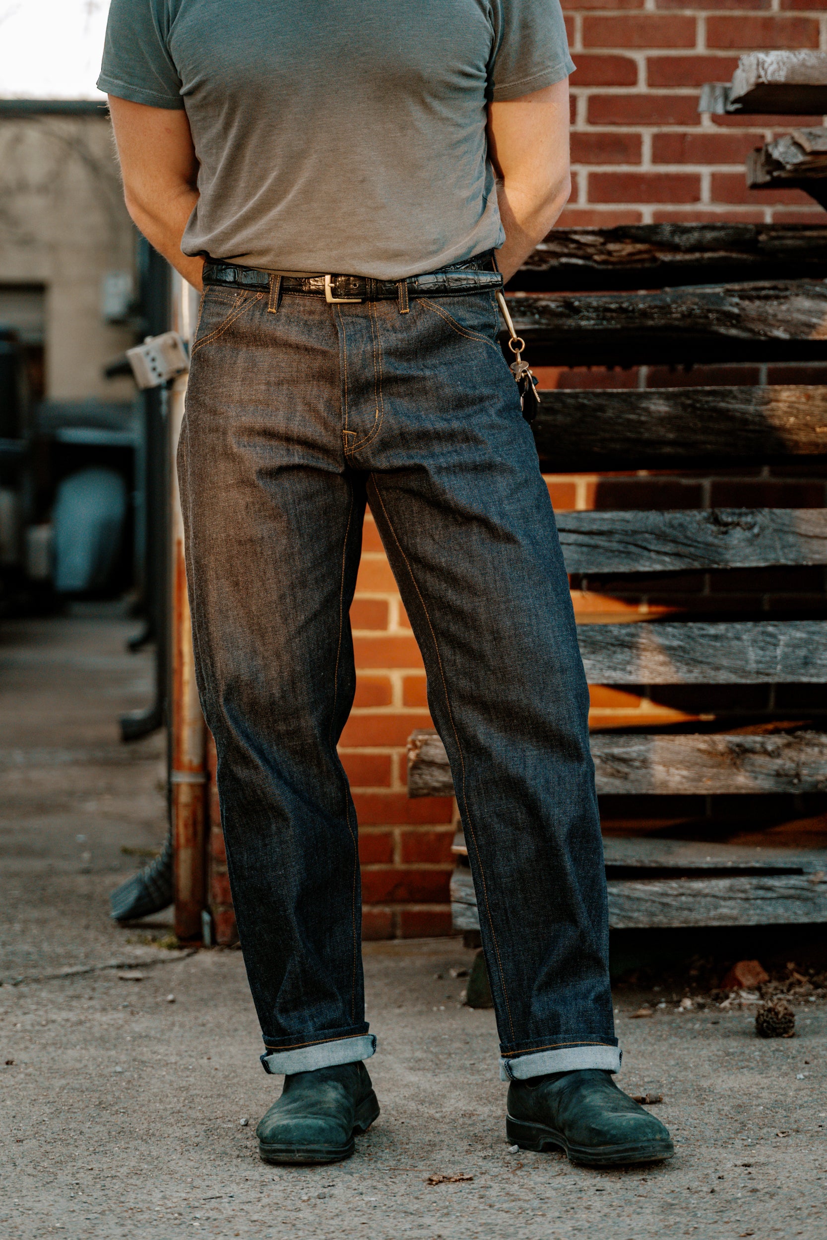 Stratton Straight Fit Jeans - 15oz Japanese Denim