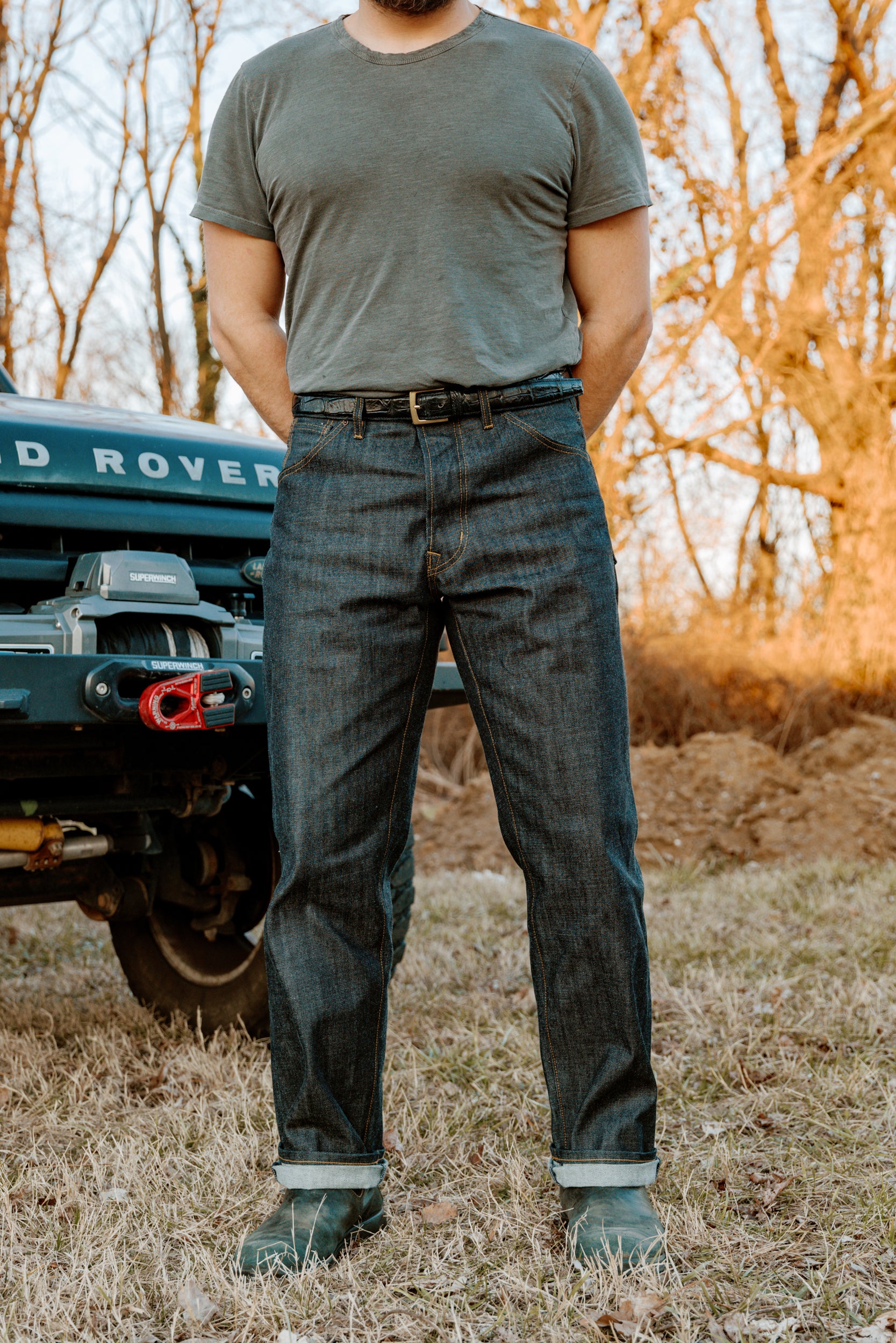 Stratton Straight Fit Jeans - 15oz Japanese Denim