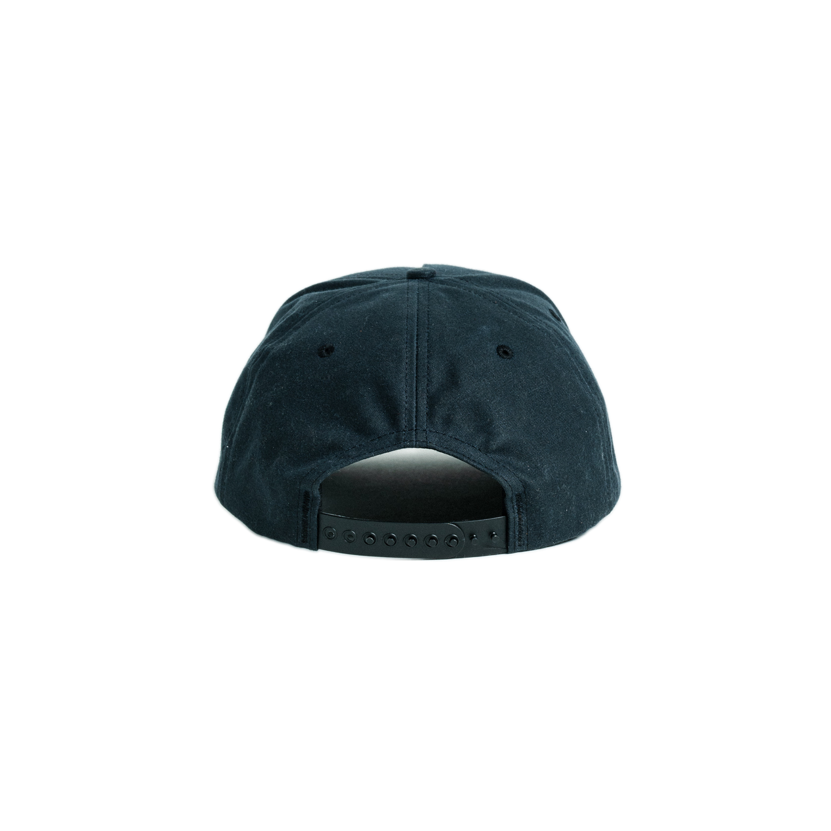 Dark blue cap on a white background