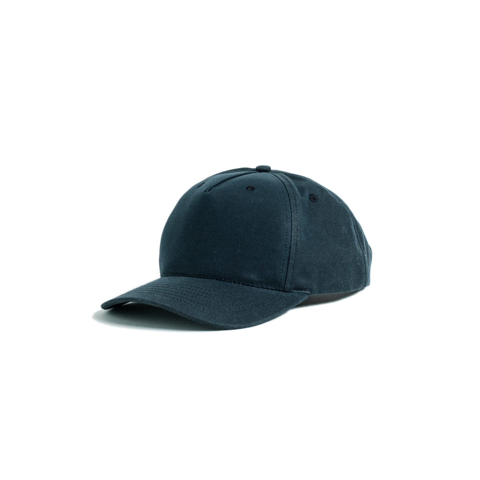 Dark blue baseball cap on a white background