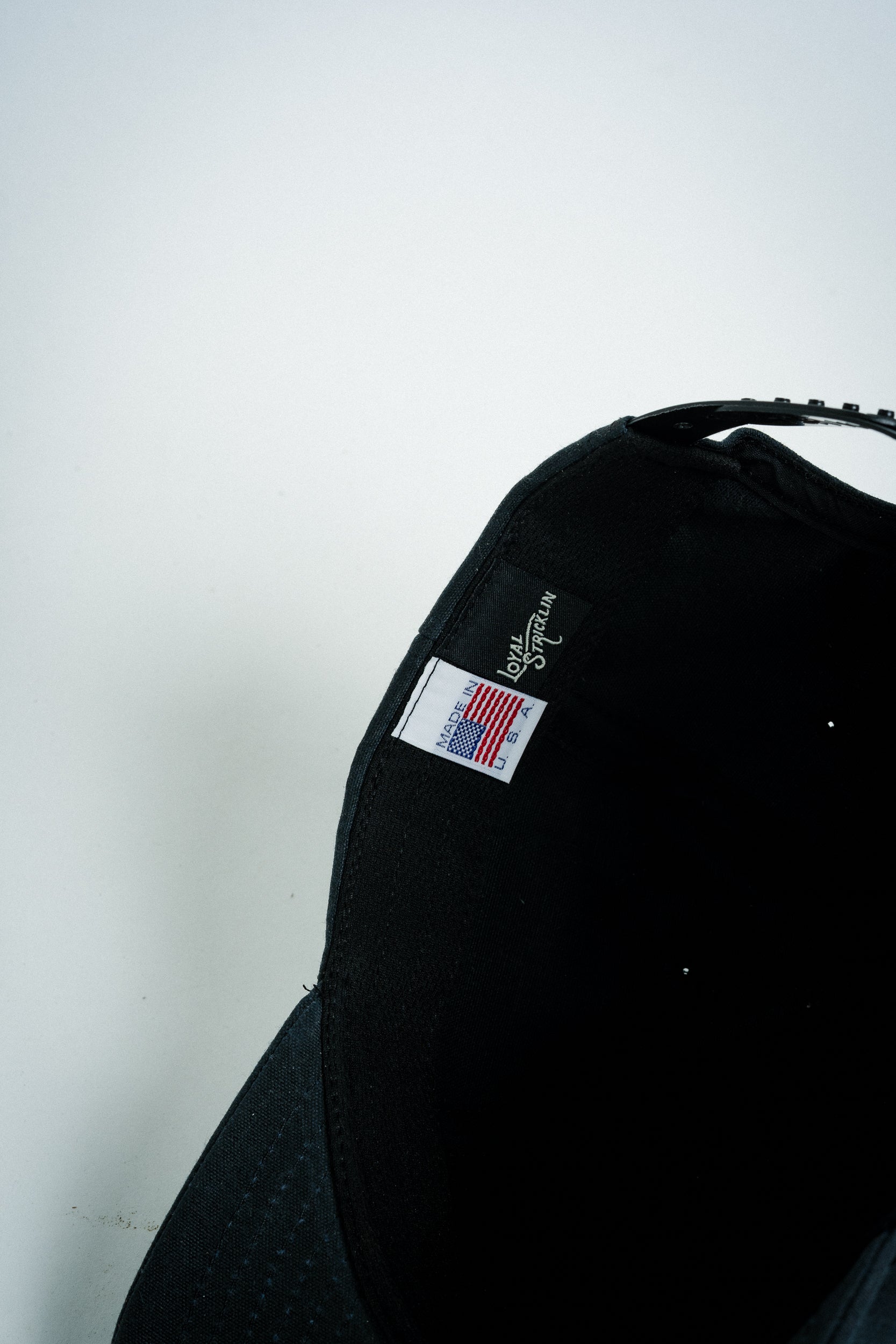 Waxed Canvas Cap - Black - Early July Delivery