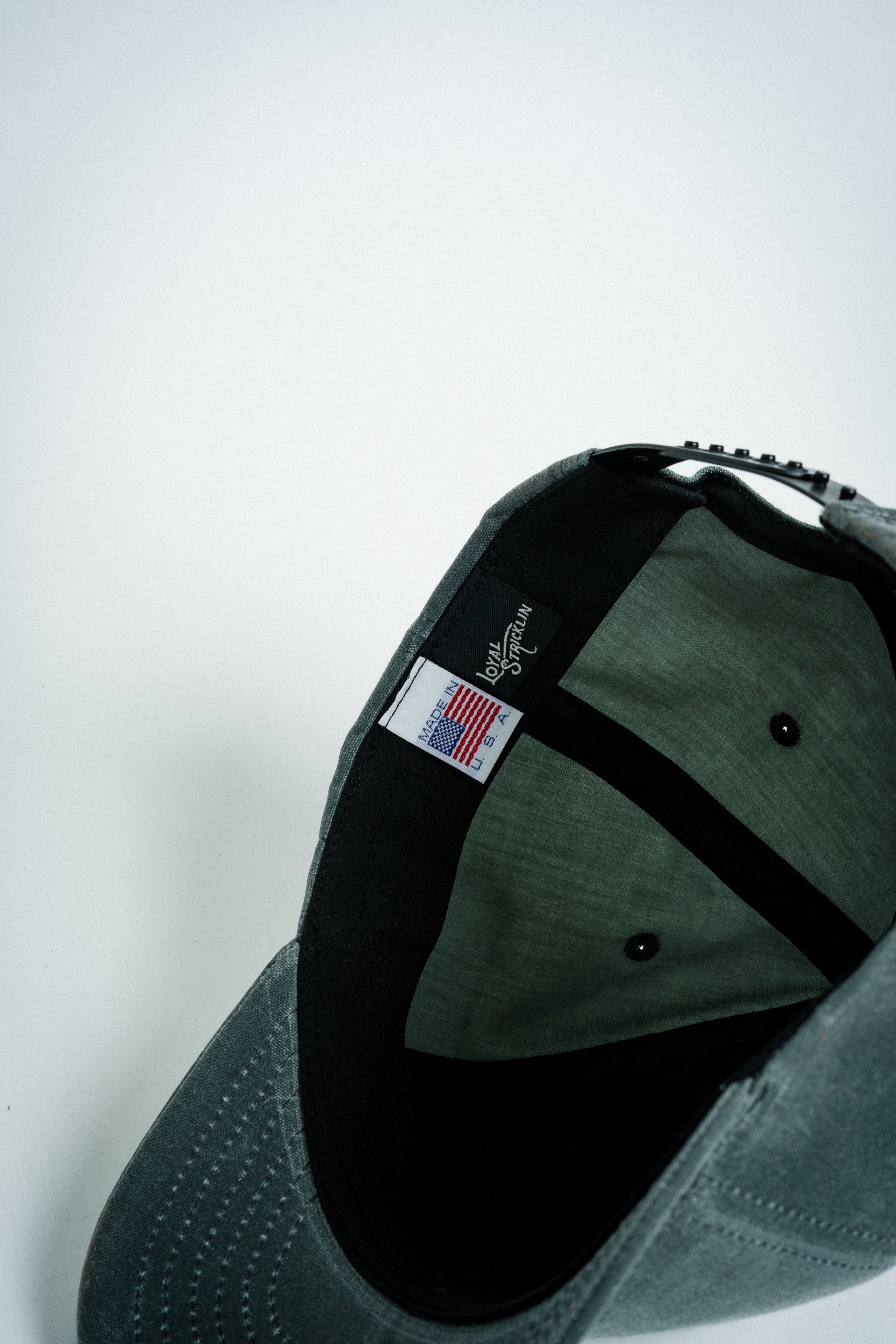 Waxed Canvas Cap - Grey - Early July Delivery