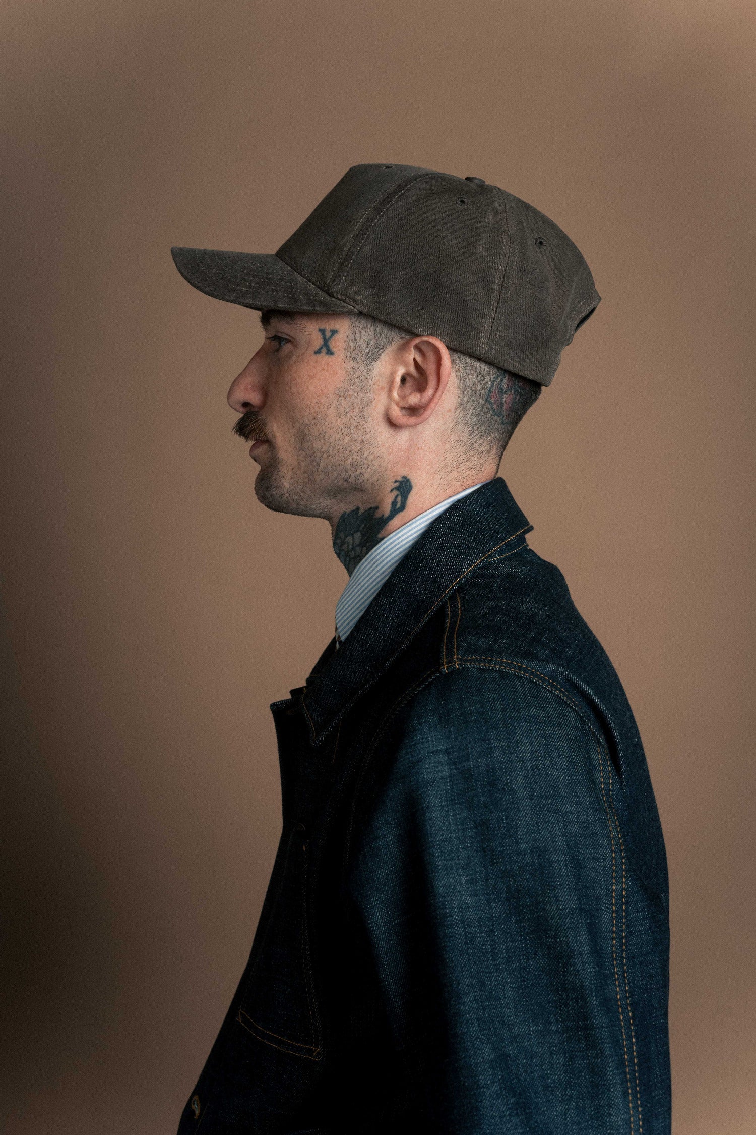 Waxed Canvas Cap - Dark Oak - Early July Delivery