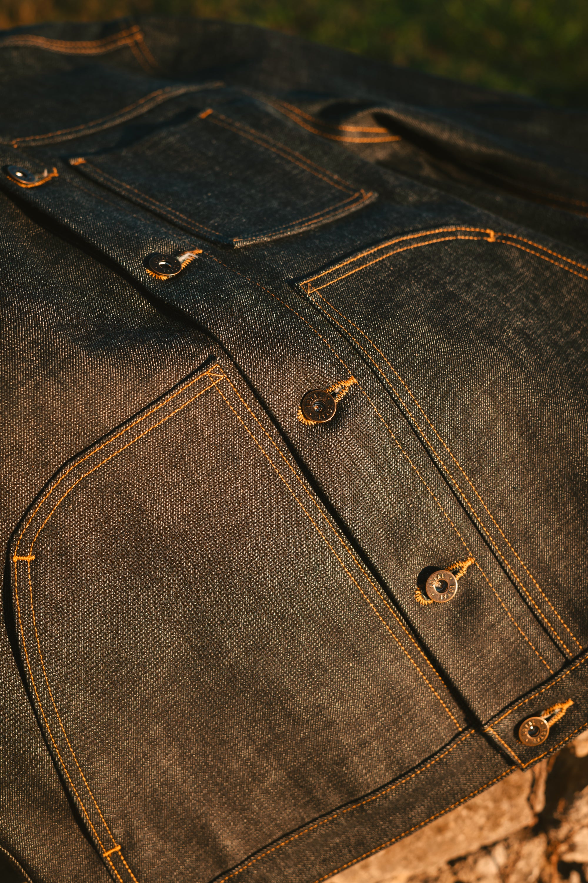 Wayman Jacket - Kuroki 15oz SLUBDOT Selvedge Denim