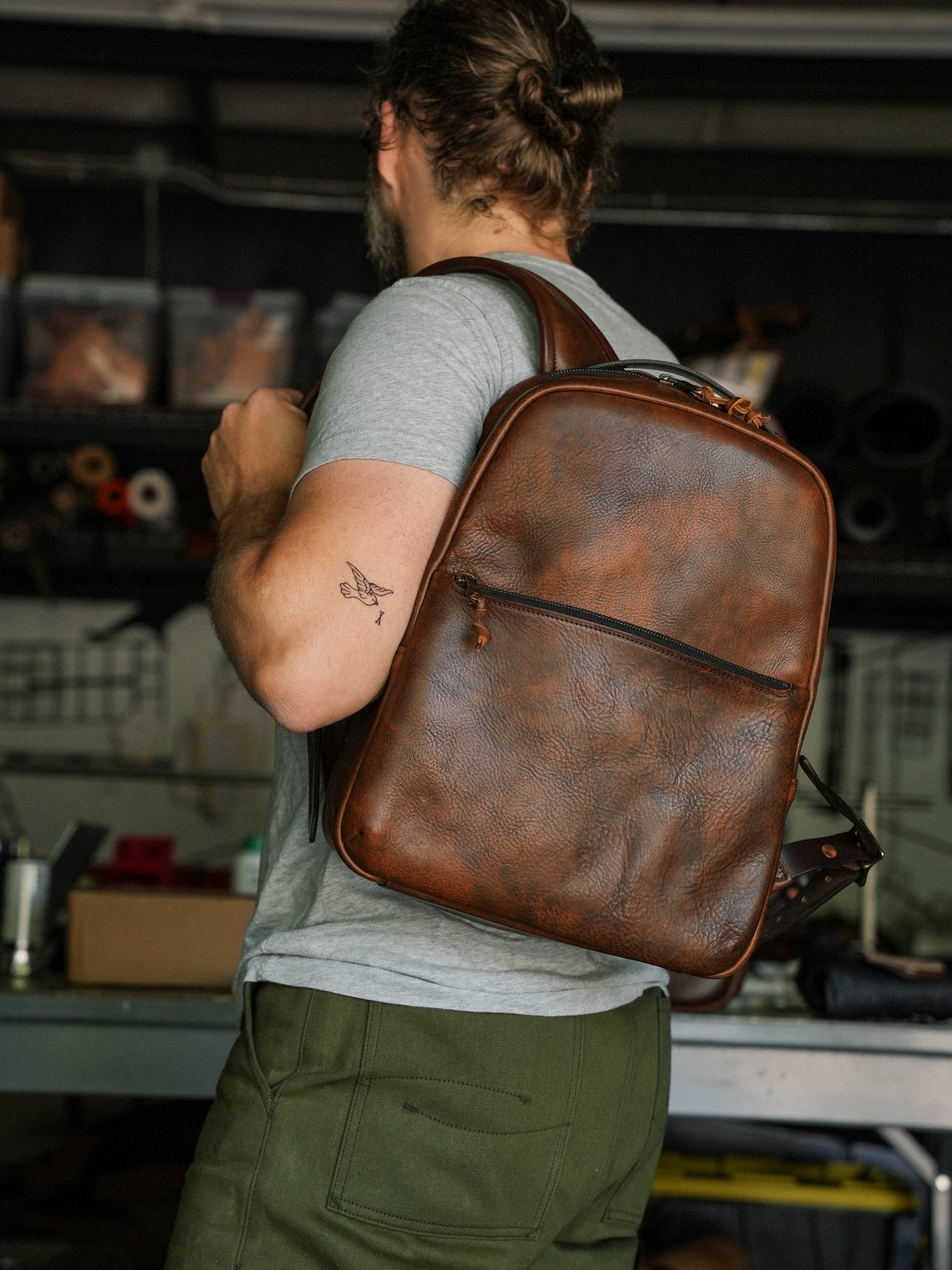 Daypack - Cognac Nemesis Leather