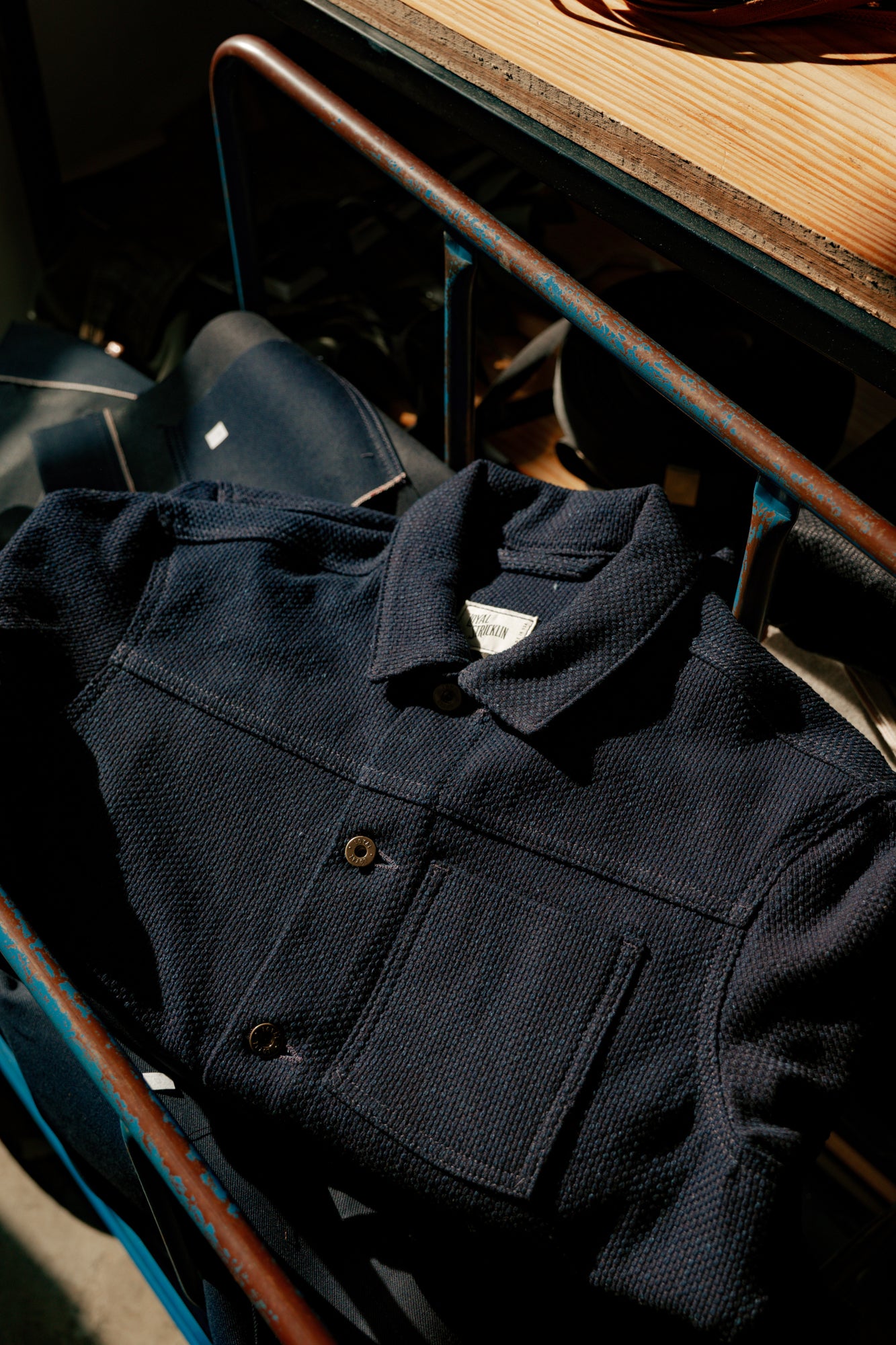 Wayman Jacket - 12oz Indigo Sashiko