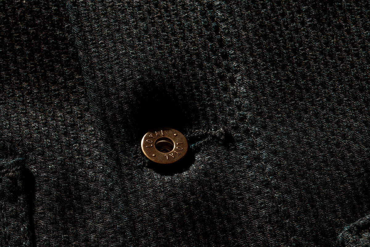Amos Chore Coat - 12oz Indigo Sashiko
