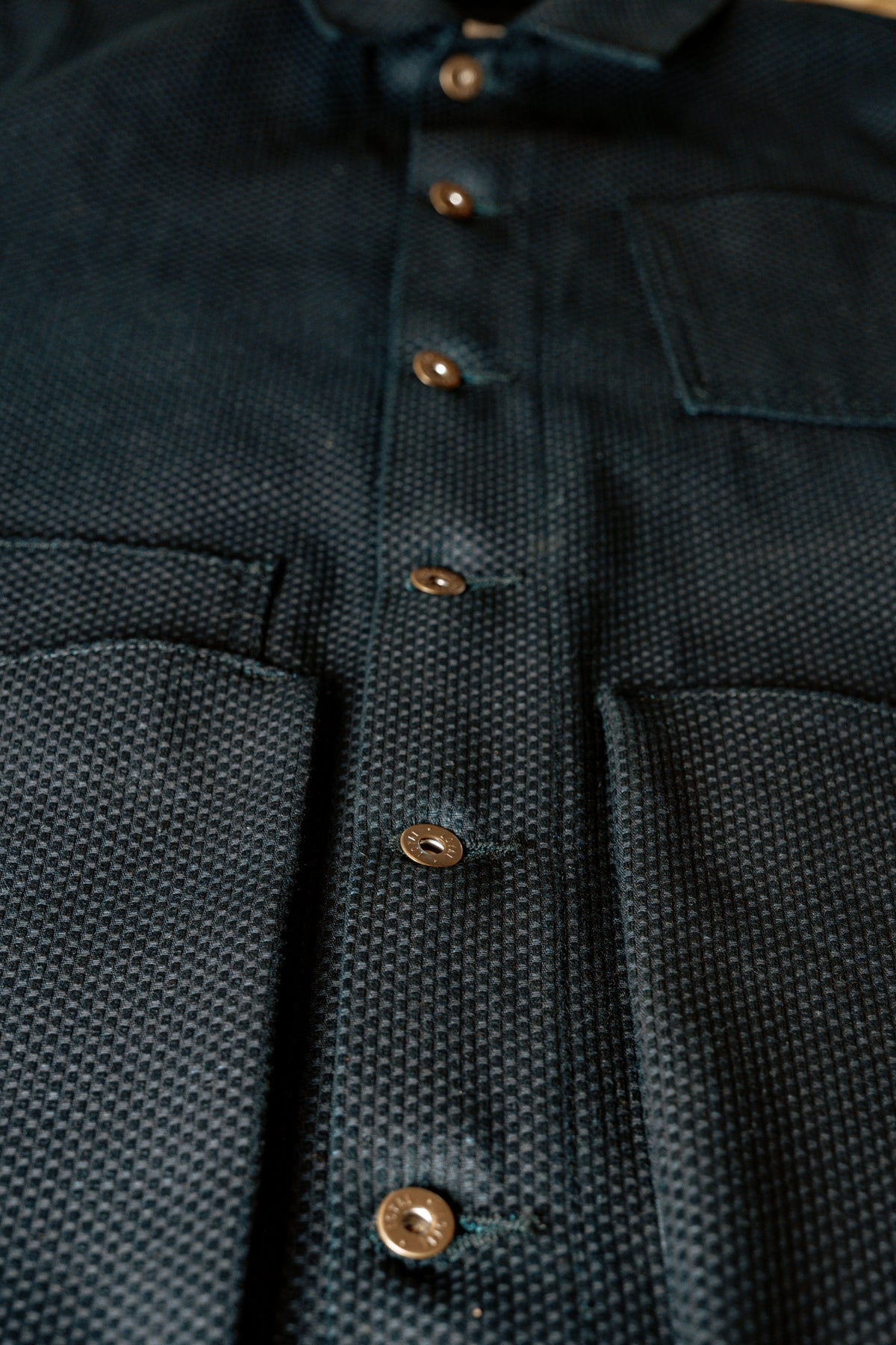 Amos Chore Coat - 12oz Indigo Sashiko