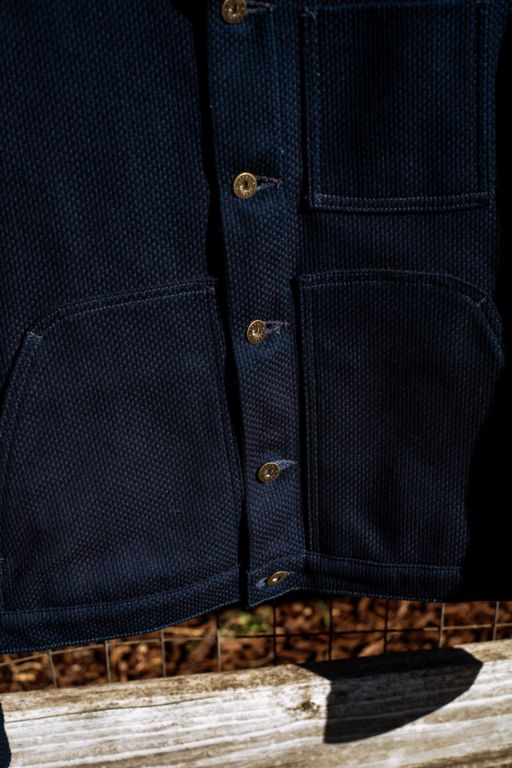 Wayman Jacket - 12oz Indigo Sashiko