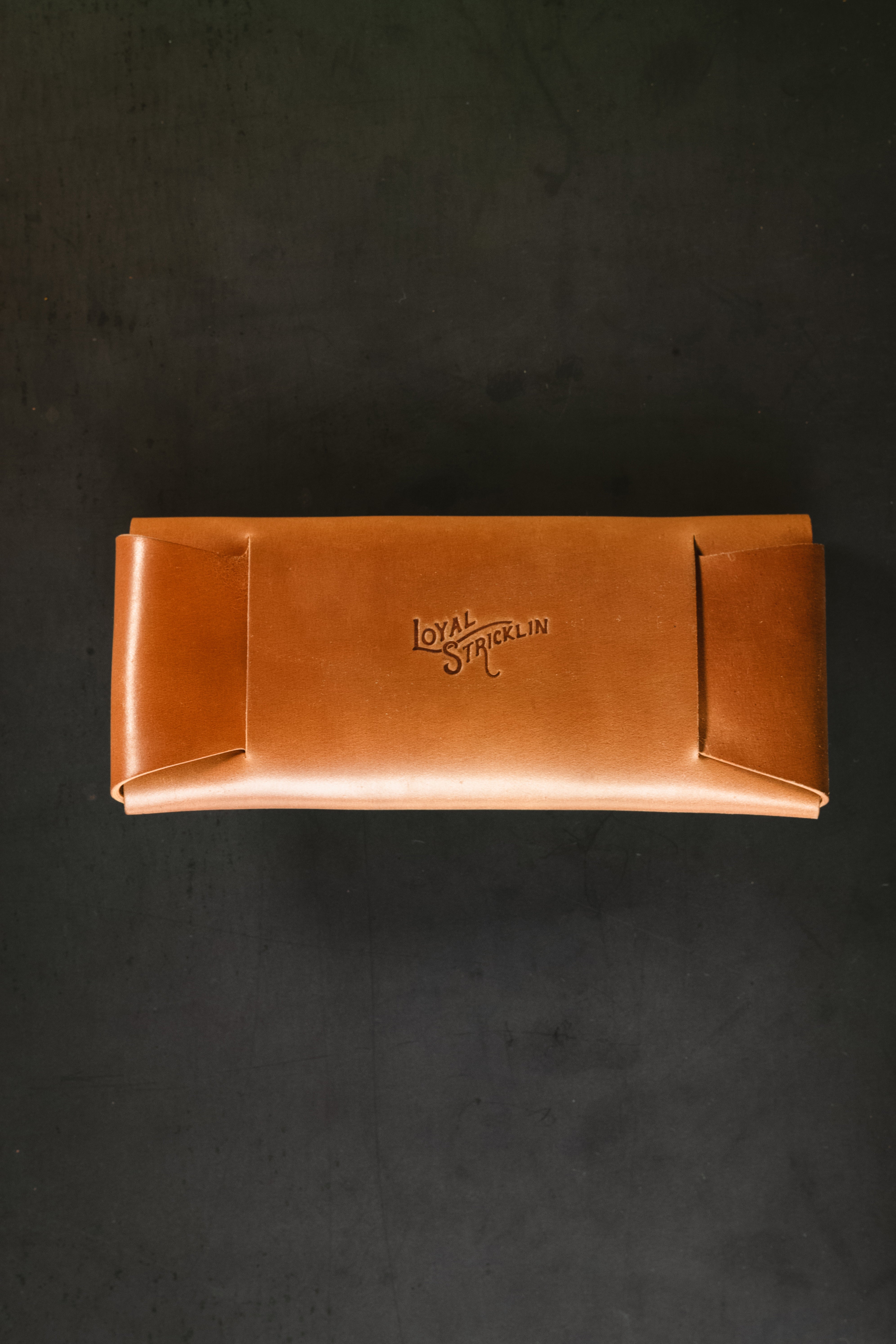 Glasses Case - Natural Horween Shell Cordovan