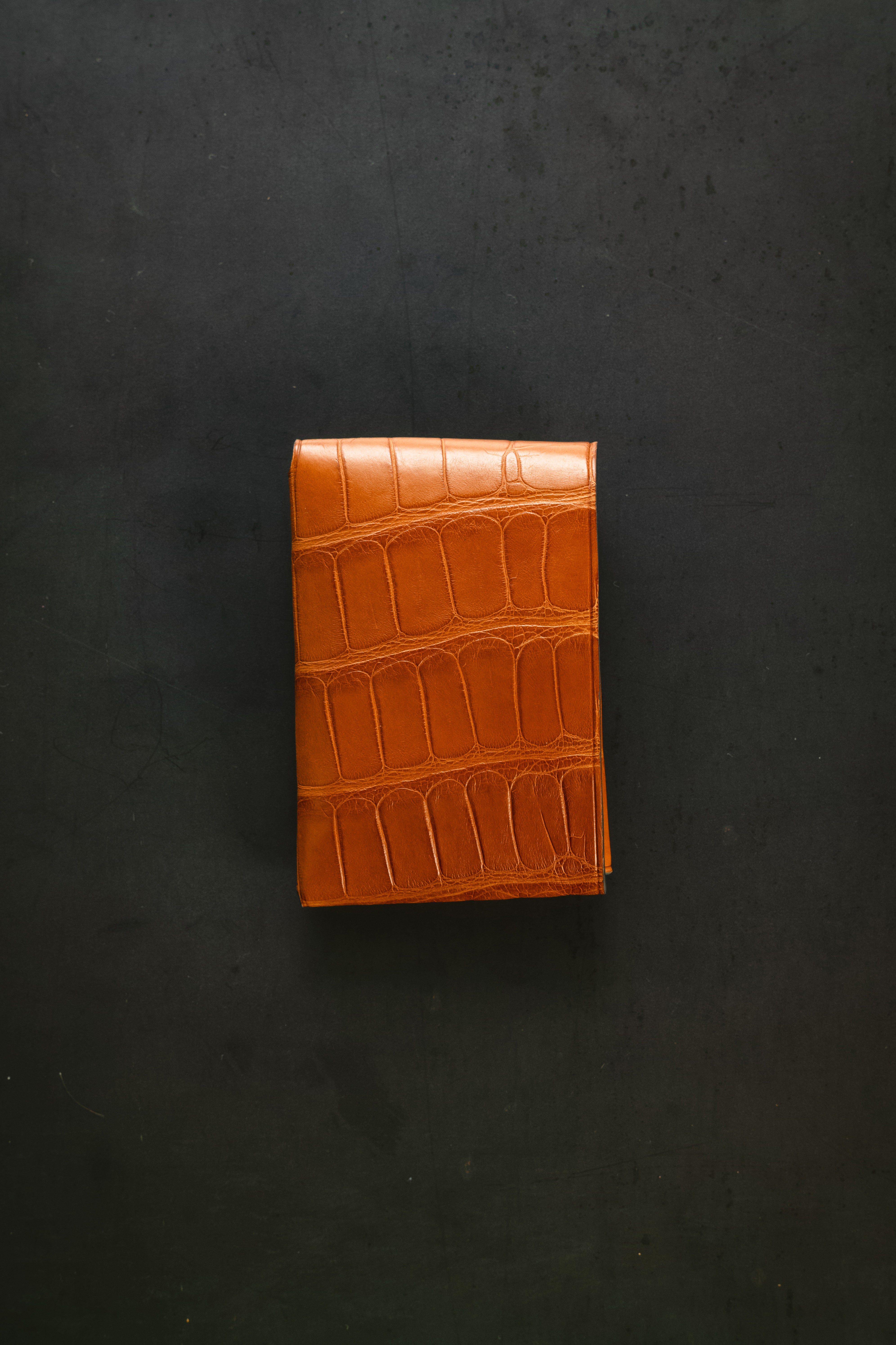 Johnny Slim - Cognac American Alligator - Option B
