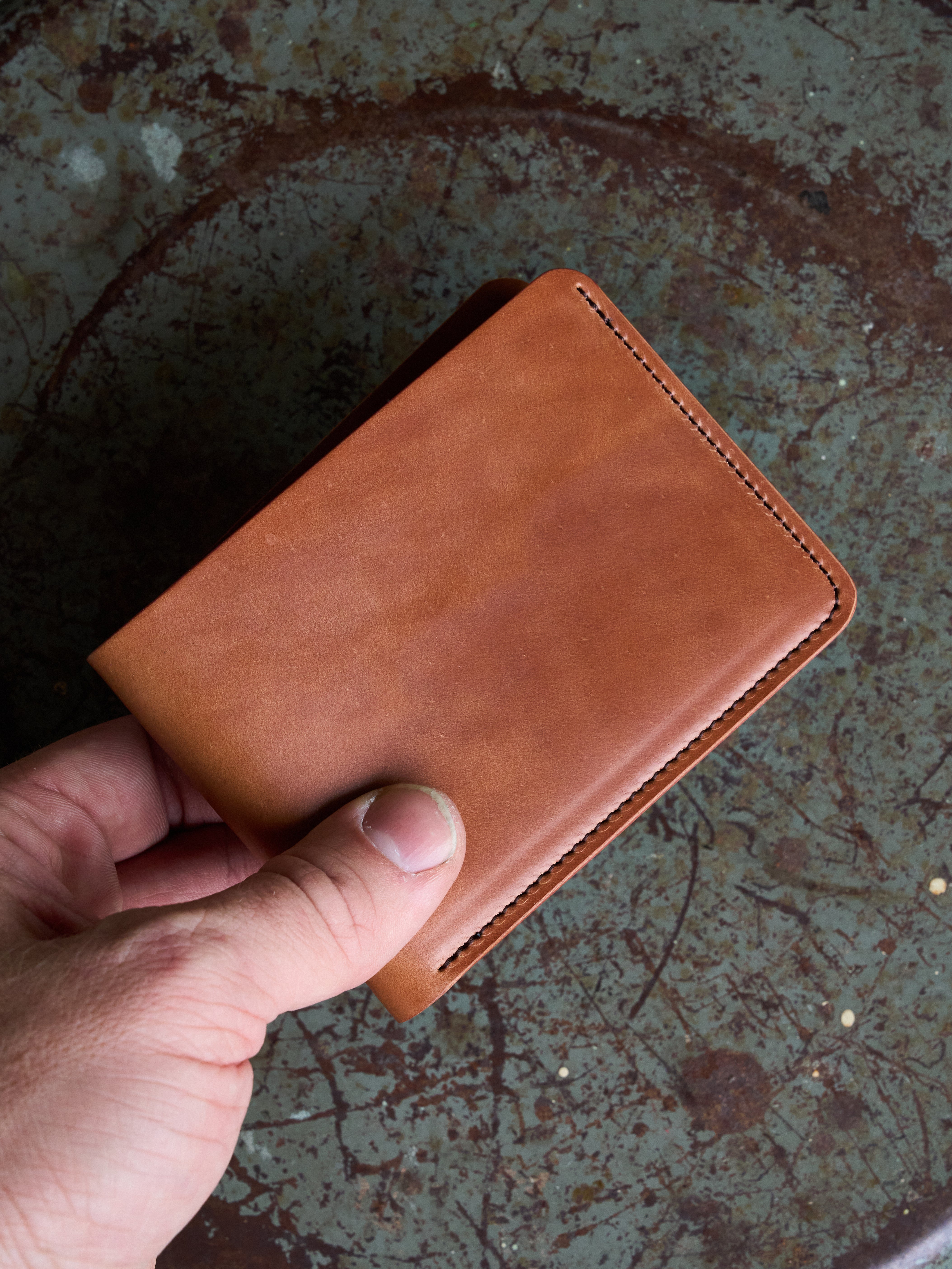 Klein Wallet - Horween Natural Shell Cordovan