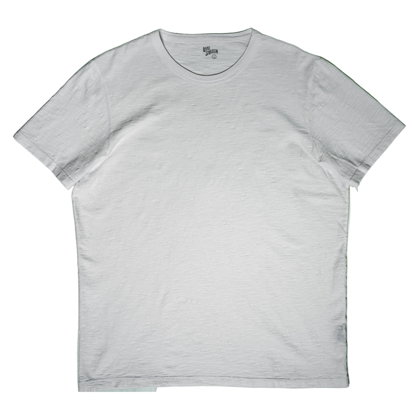 Classic Tee - White Slub