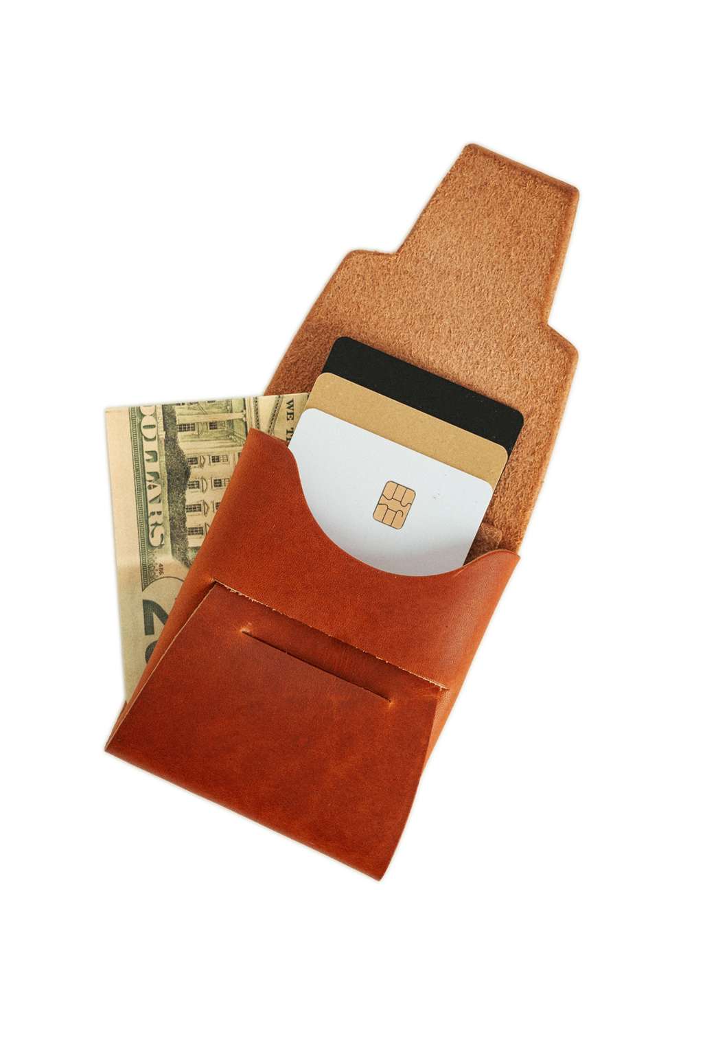 Johnny Wallet - Heavy Duty English Tan