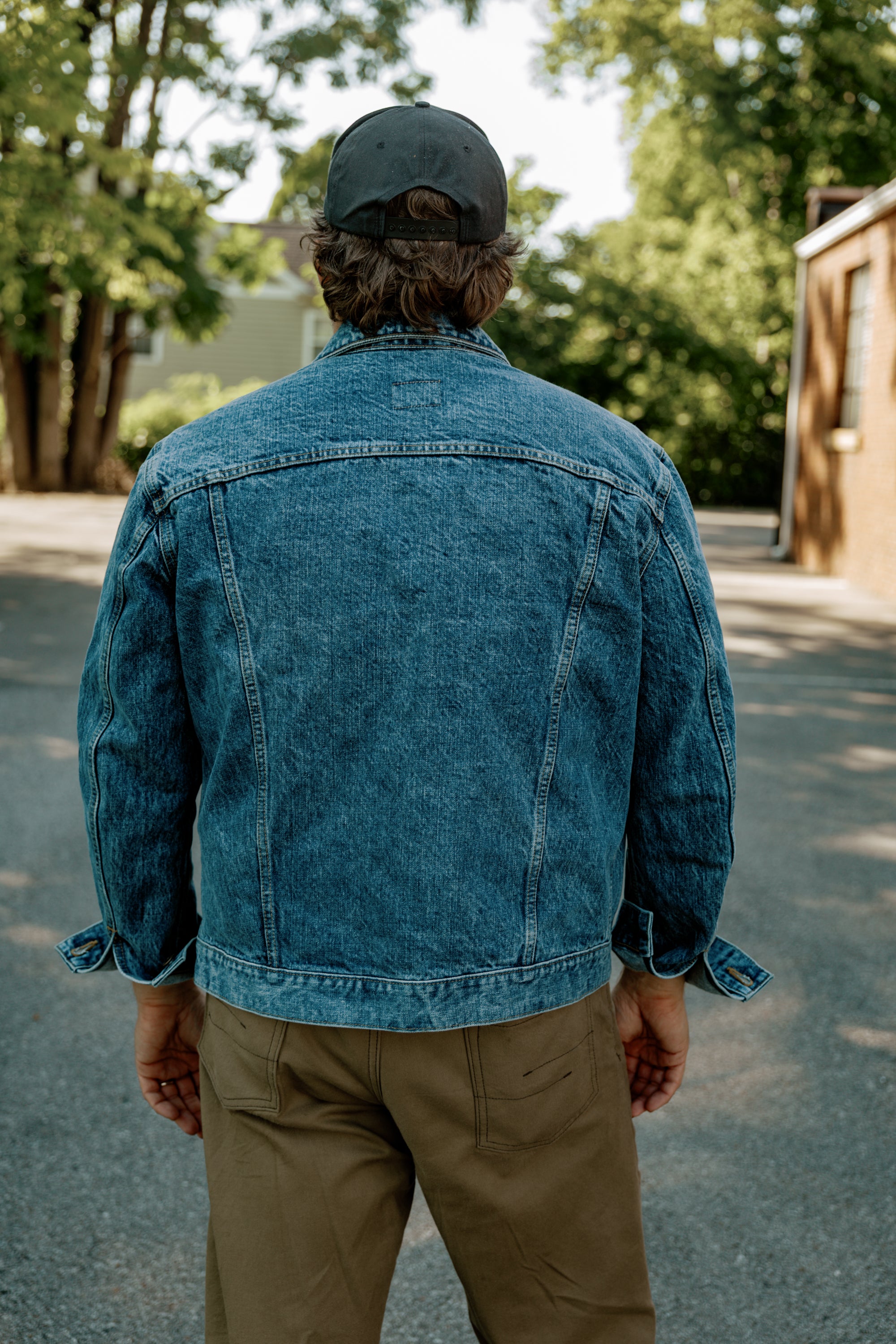 Wayman Jacket - Stonewashed Japanese Denim - Preorder - August Delivery