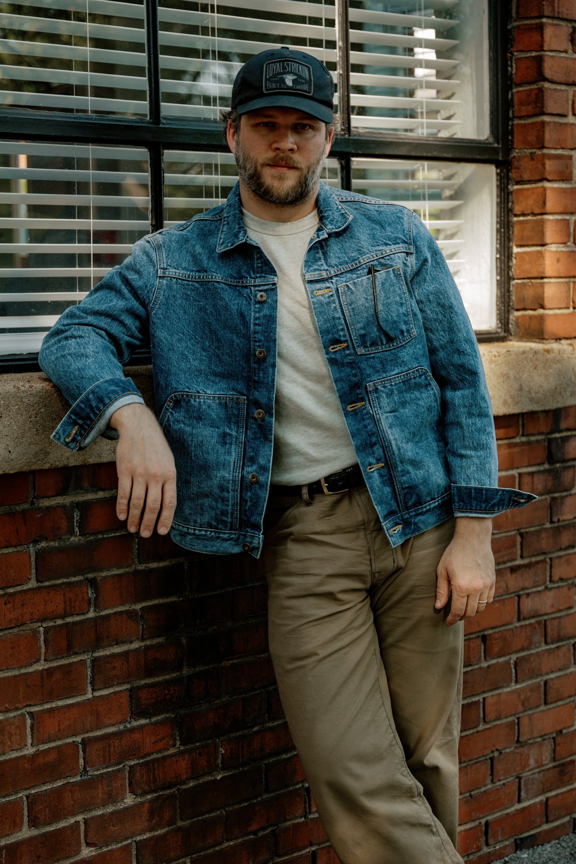 Wayman Jacket - Stonewashed Japanese Denim - Preorder - August Delivery