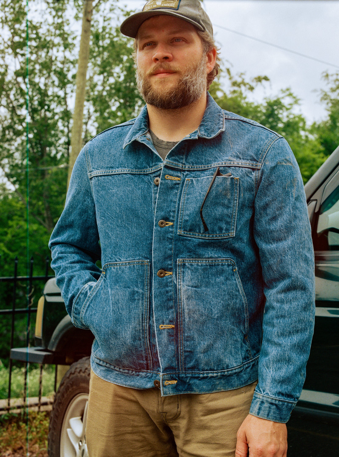 Wayman Jacket - Stonewashed Japanese Denim - Preorder - August Delivery