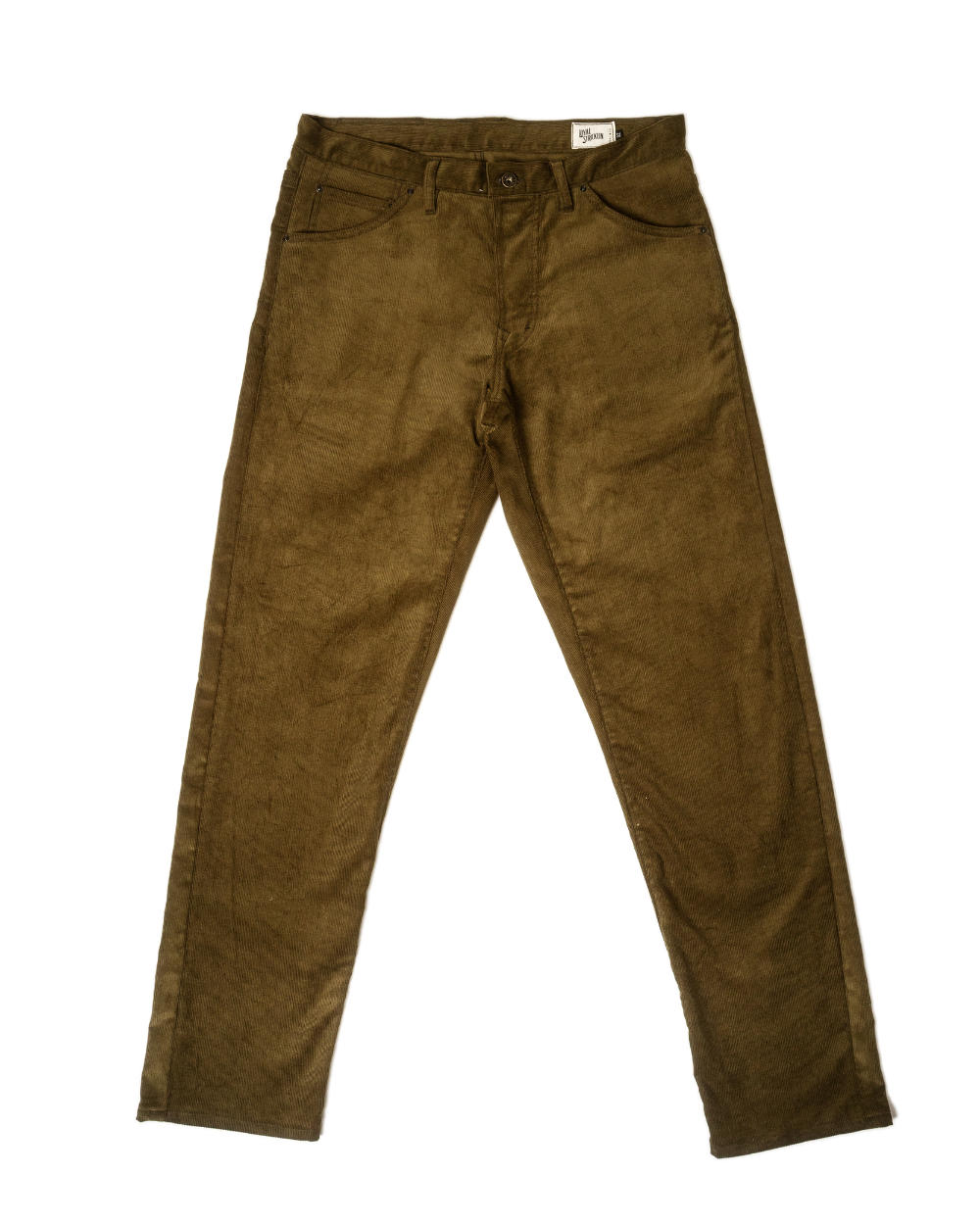 Brown pants on a white background