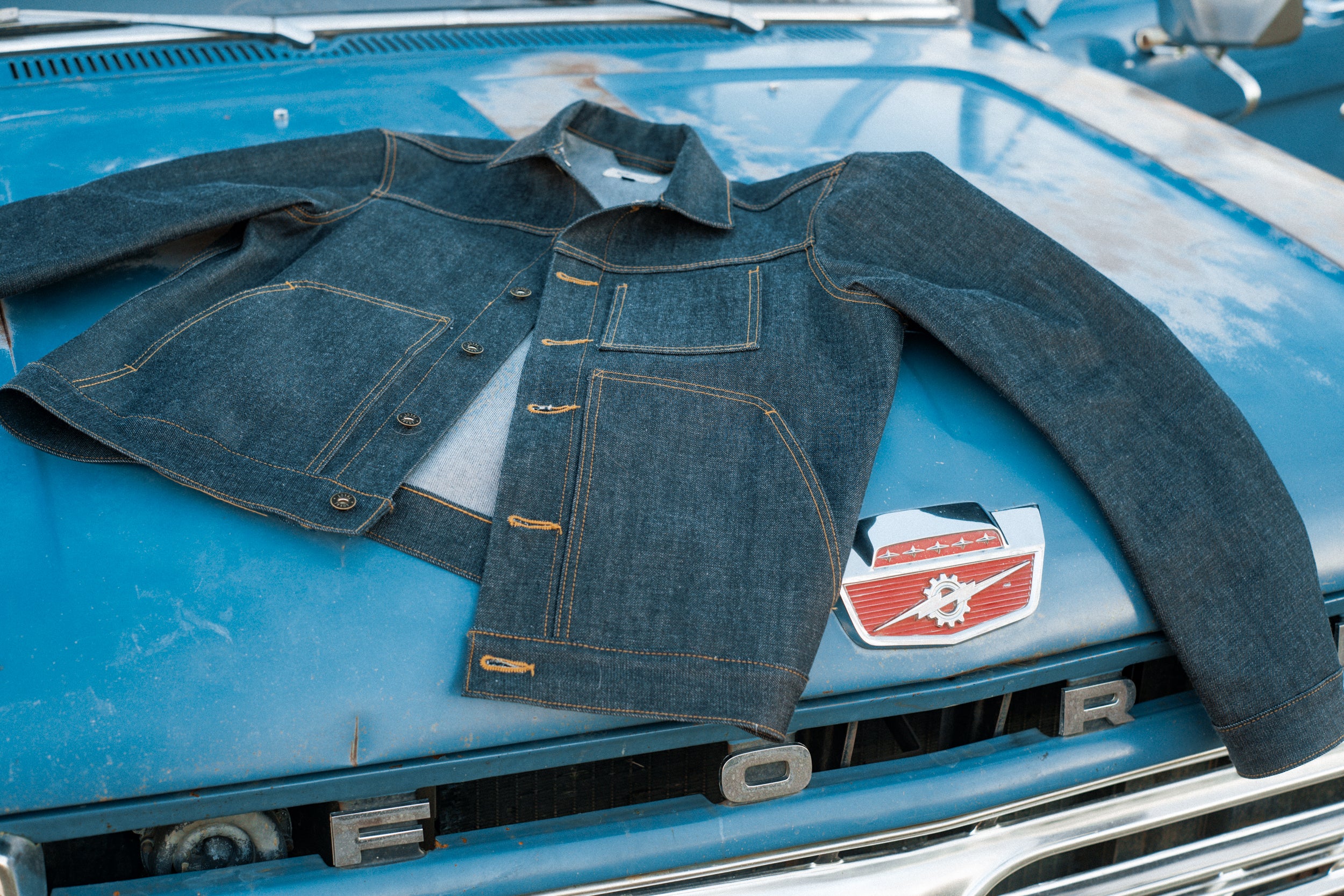 Wayman Jacket - 15oz Japanese Denim