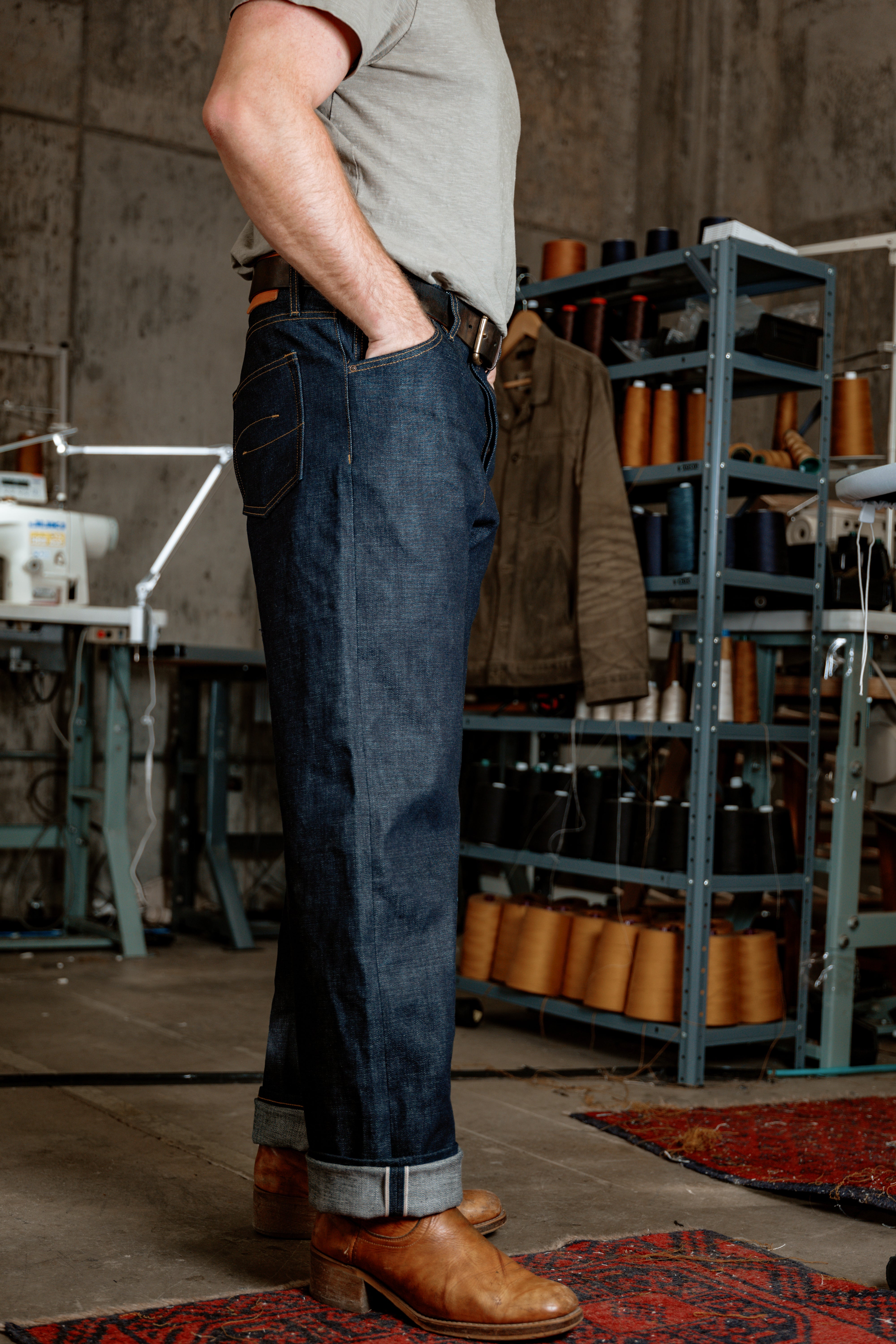 Holden Wide Leg- 15oz Japanese Selvedge Denim