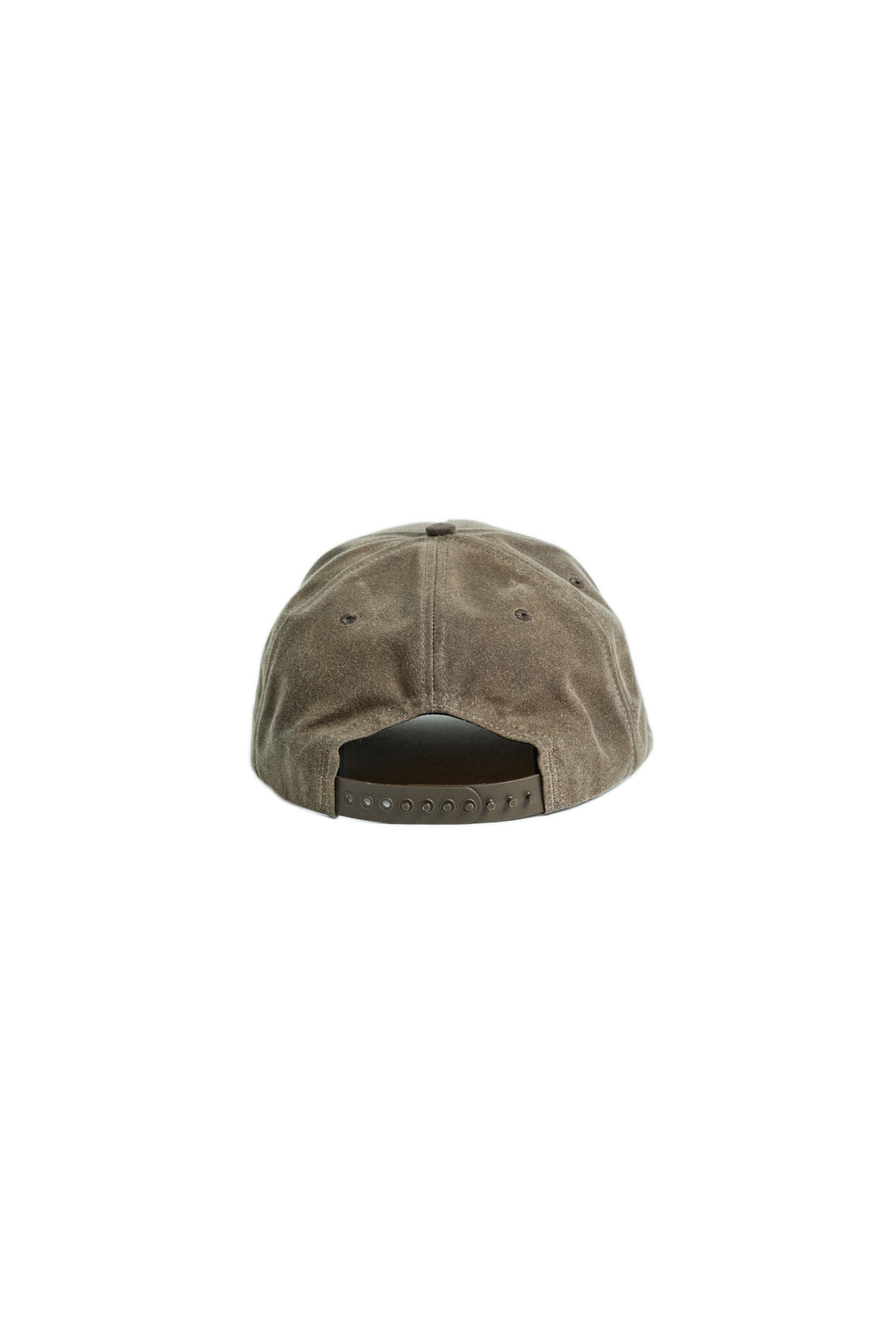 Waxed Canvas Cap - Yellowhammer Patch -Dark Oak