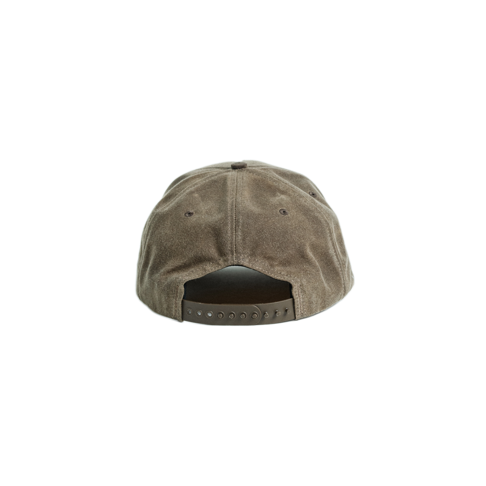 Waxed Canvas Cap - Yellowhammer Patch -Dark Oak