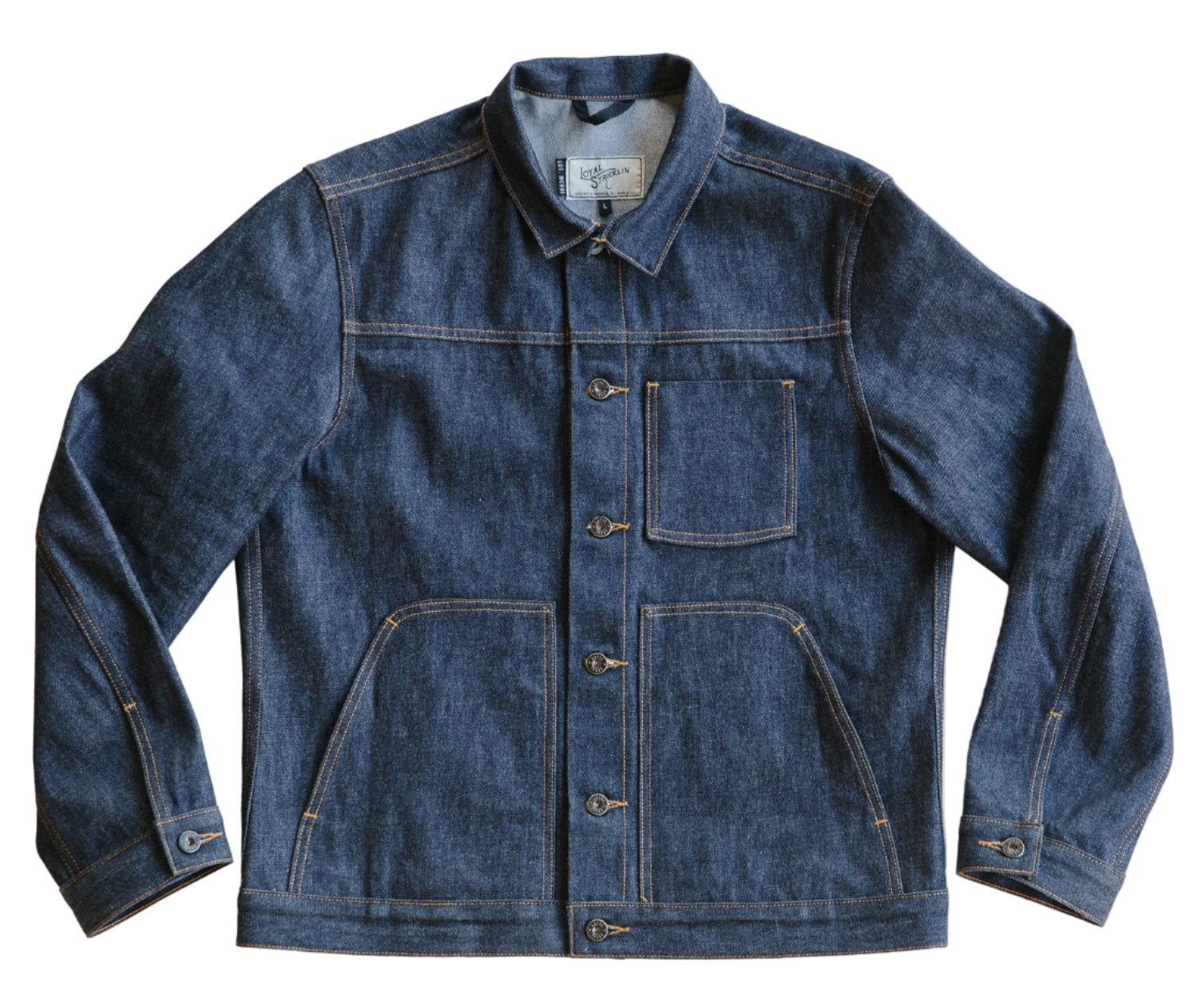 Wayman Jacket - Vidalia Indigo Selvedge Denim - XL