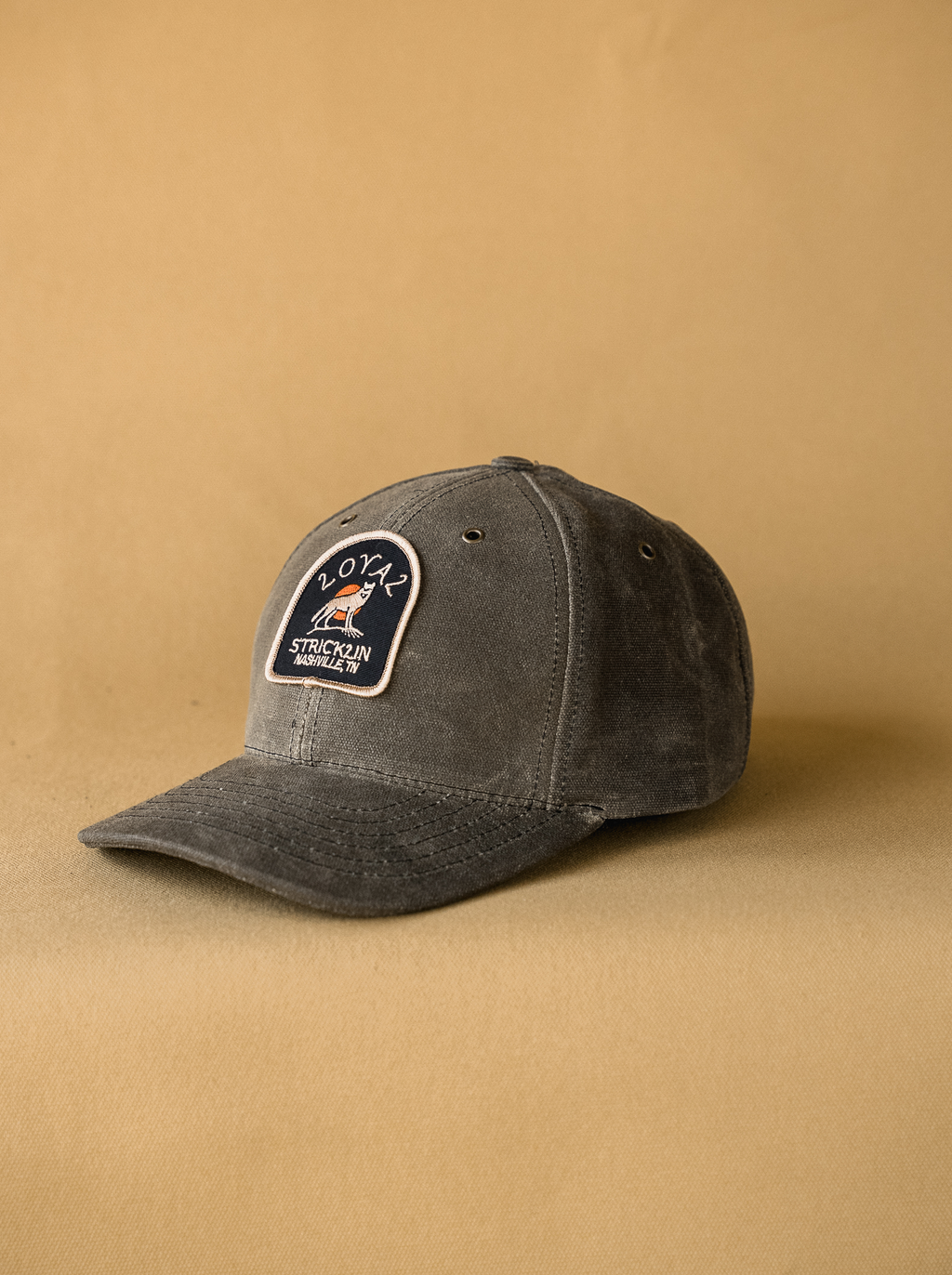 Waxed Canvas Baseball Hat | Made in the USA | Loyal Stricklin