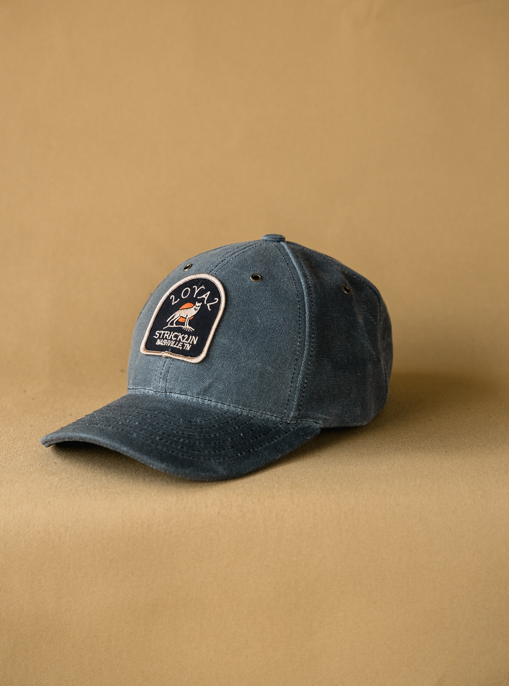 Waxed Canvas Baseball Hat Made in the USA Loyal Stricklin