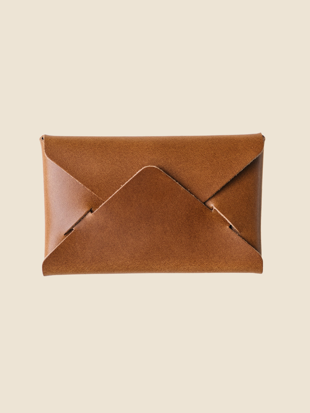 Natural Vegetable Tanned Leather Wallet Bifold Wallet -  Norway