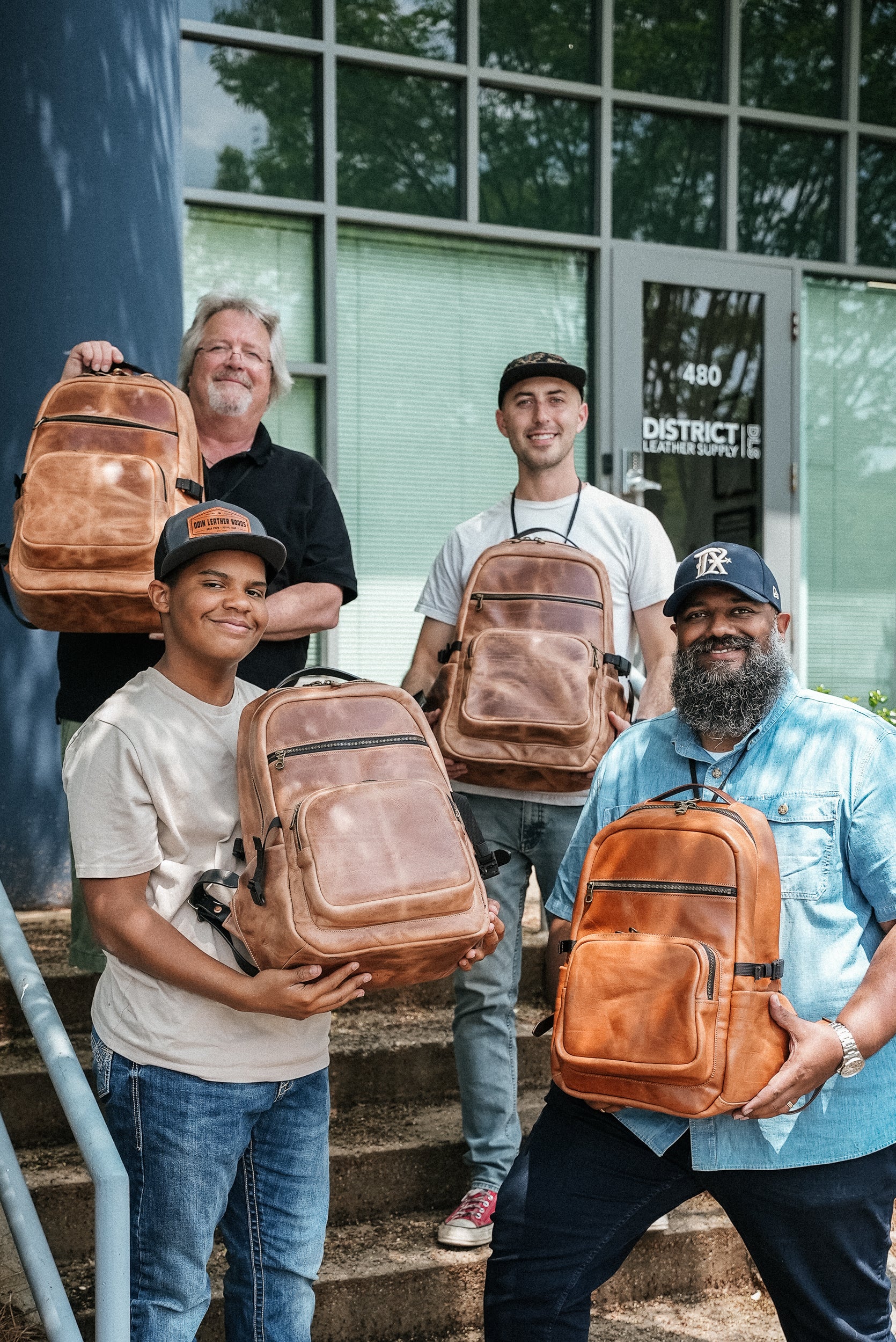 Field Pack Class at District Leather Supply - June 2023