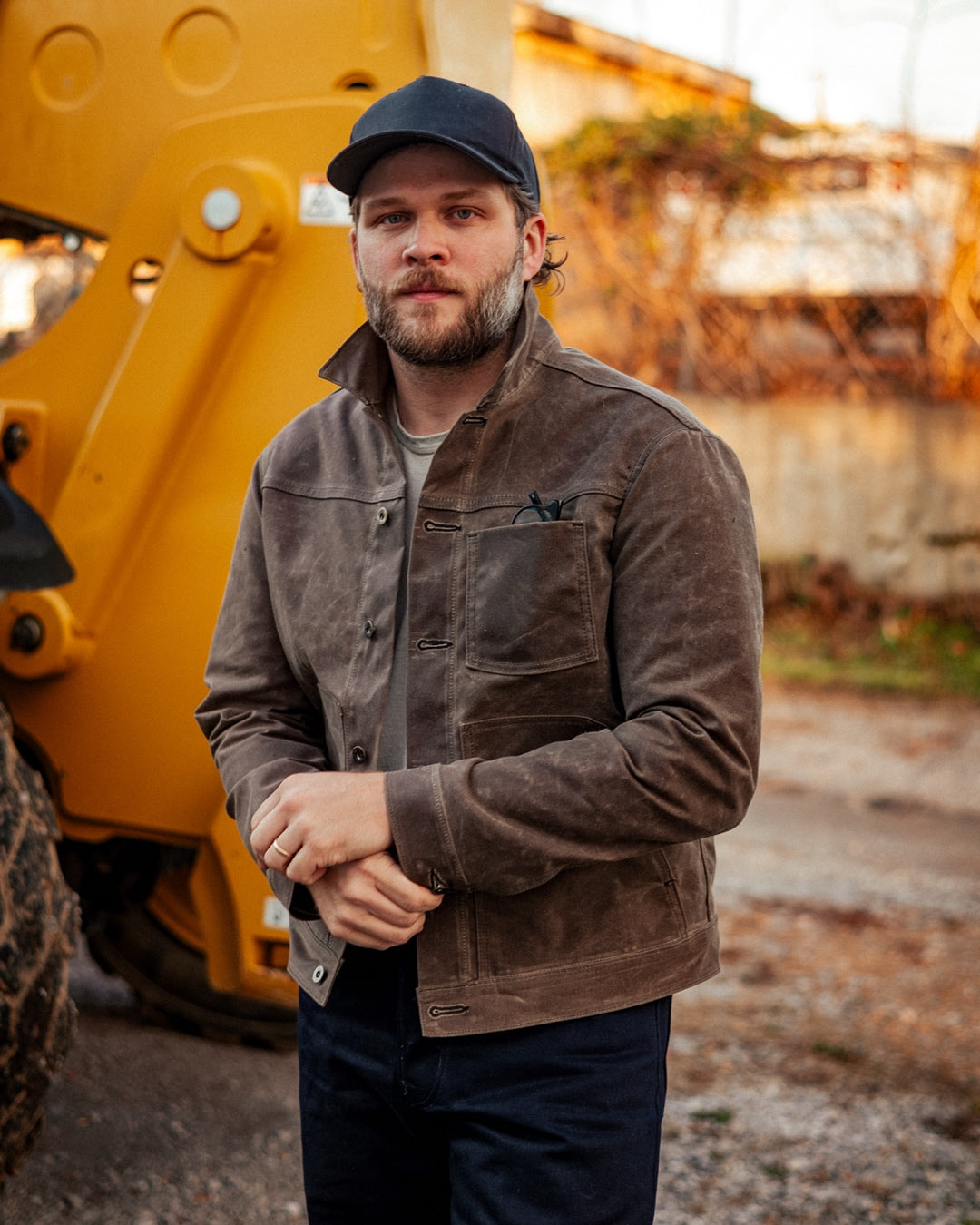 Wayman Jacket - Dark Oak - Waxed Canvas