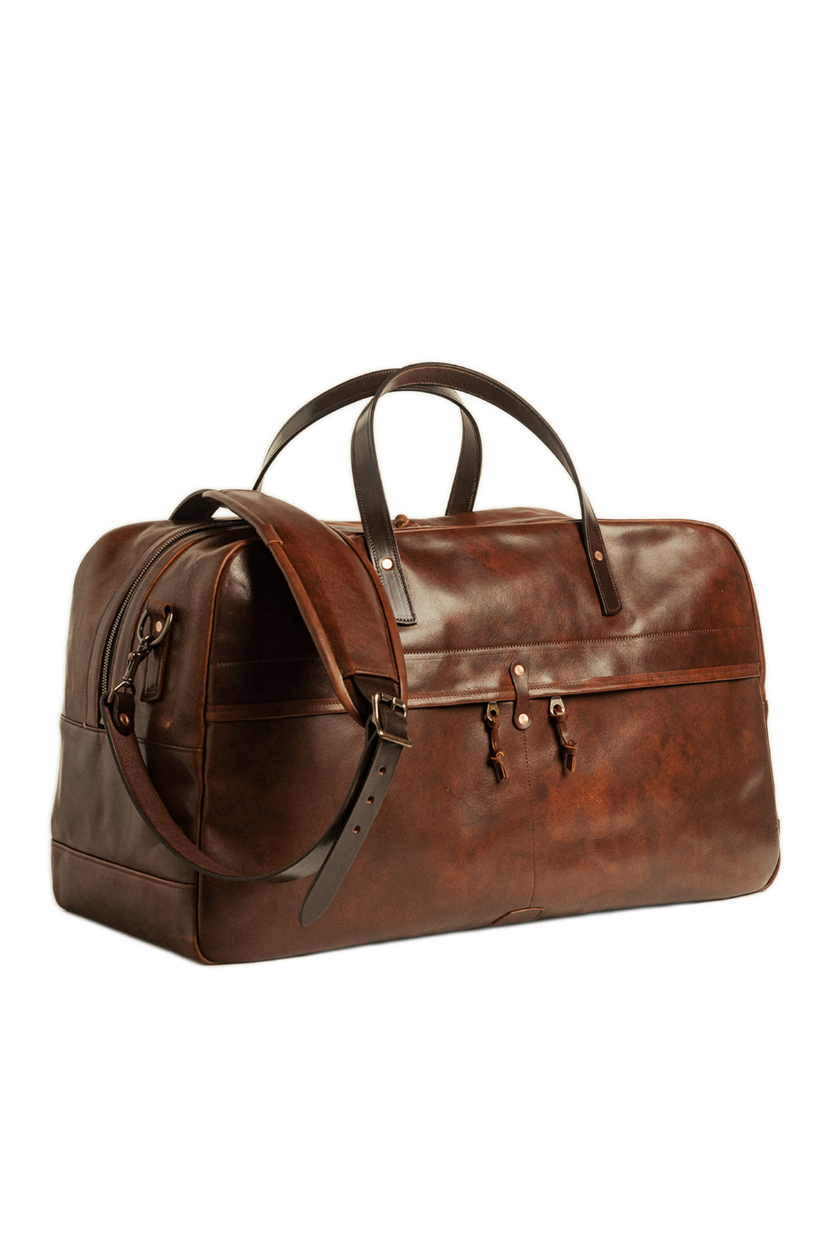 Wells Duffle - 70L - Cognac Nemesis Leather