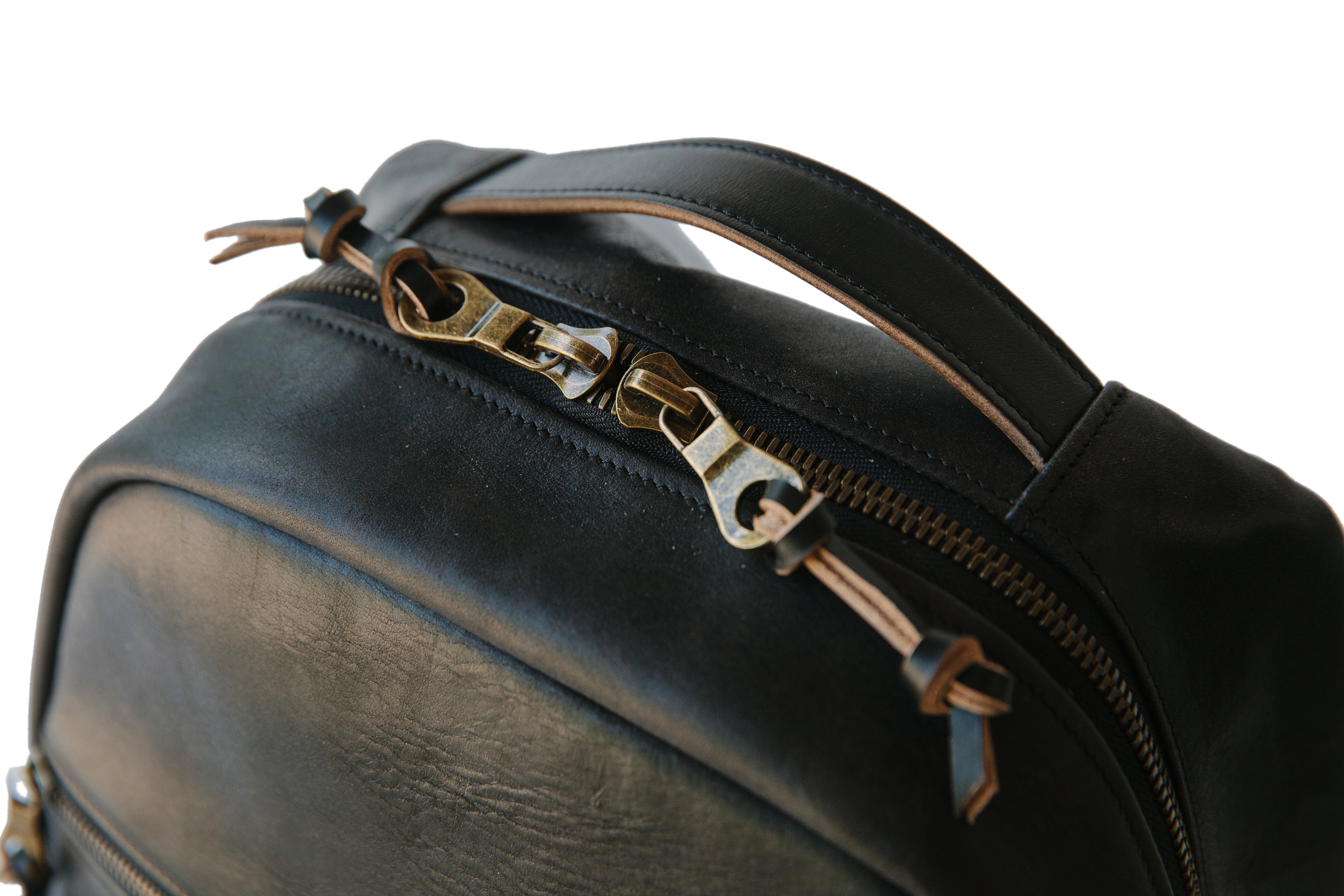 Field Pack - Tumbled Black Chromexcel Horsehide