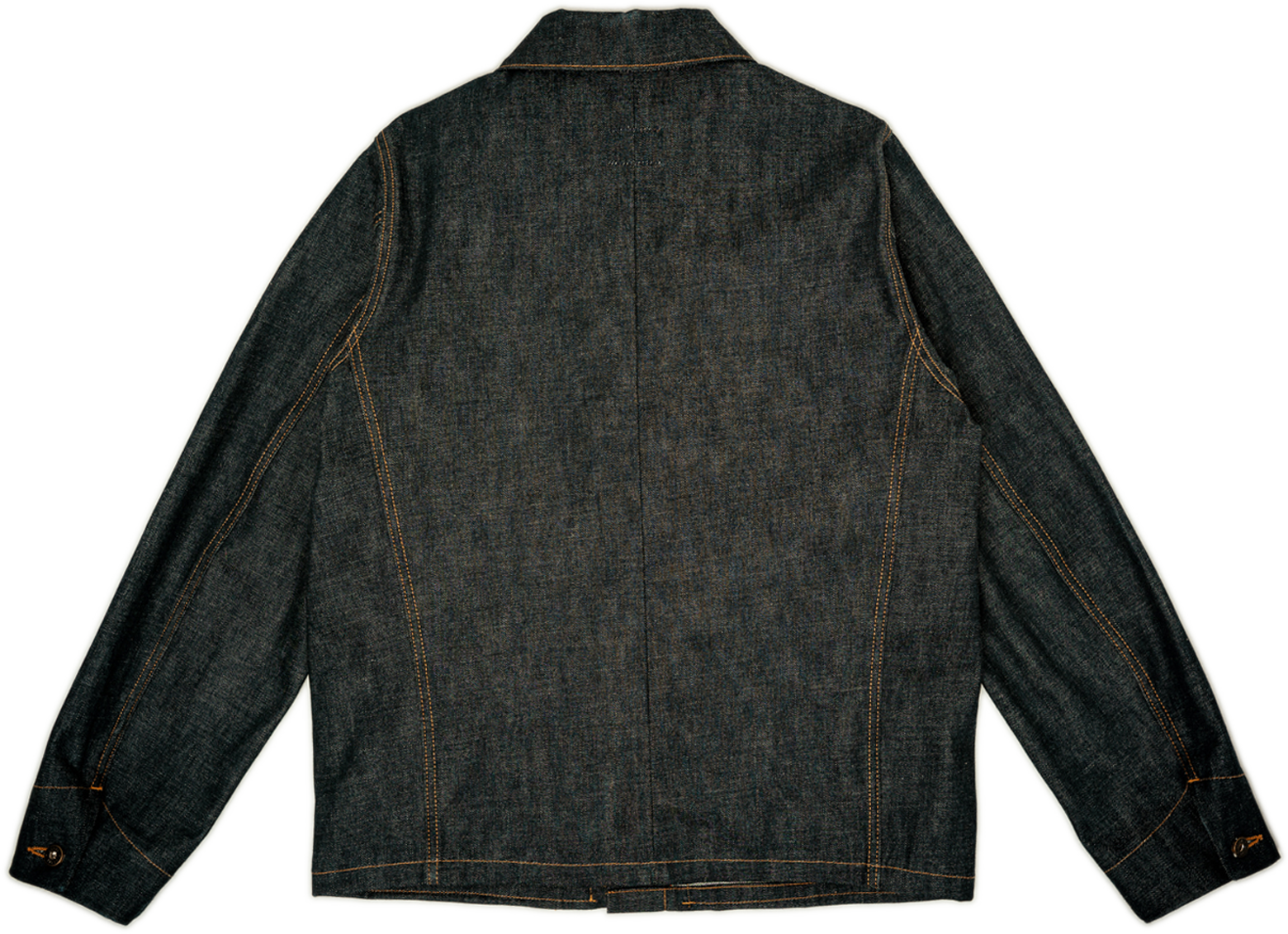 Amos Chore Coat - Rigid 15oz Japanese Selvedge Denim
