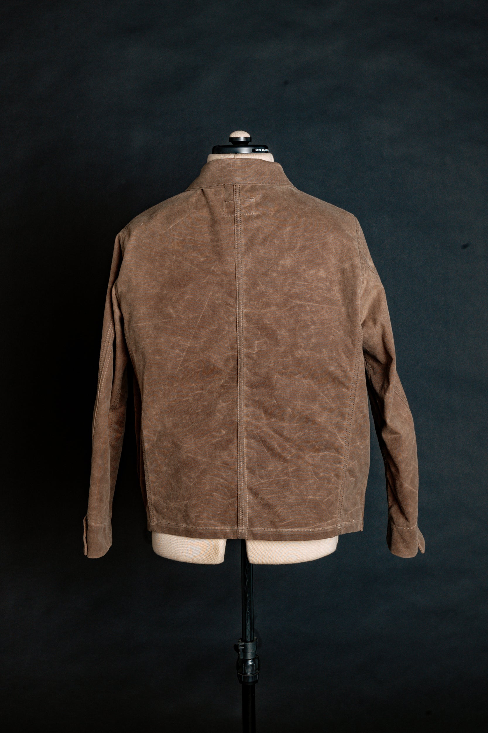 Amos Chore Coat - Dark Oak Waxed Canvas