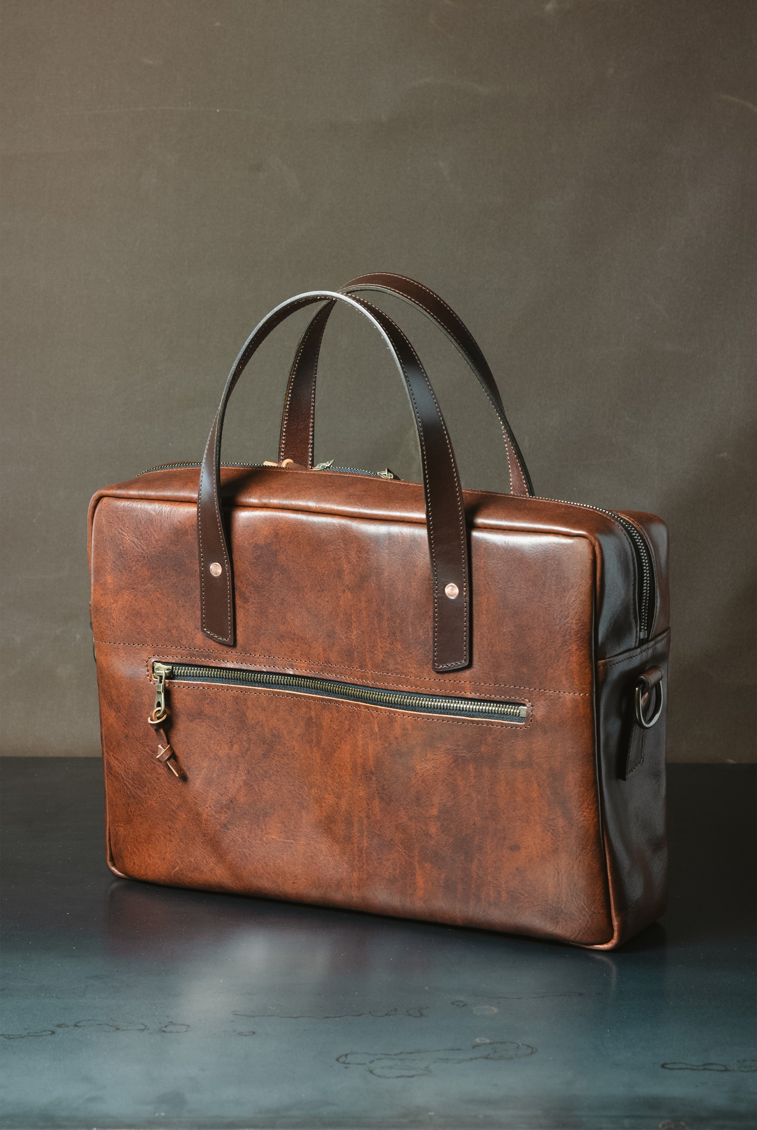 Briefcase - Cognac Nemesis
