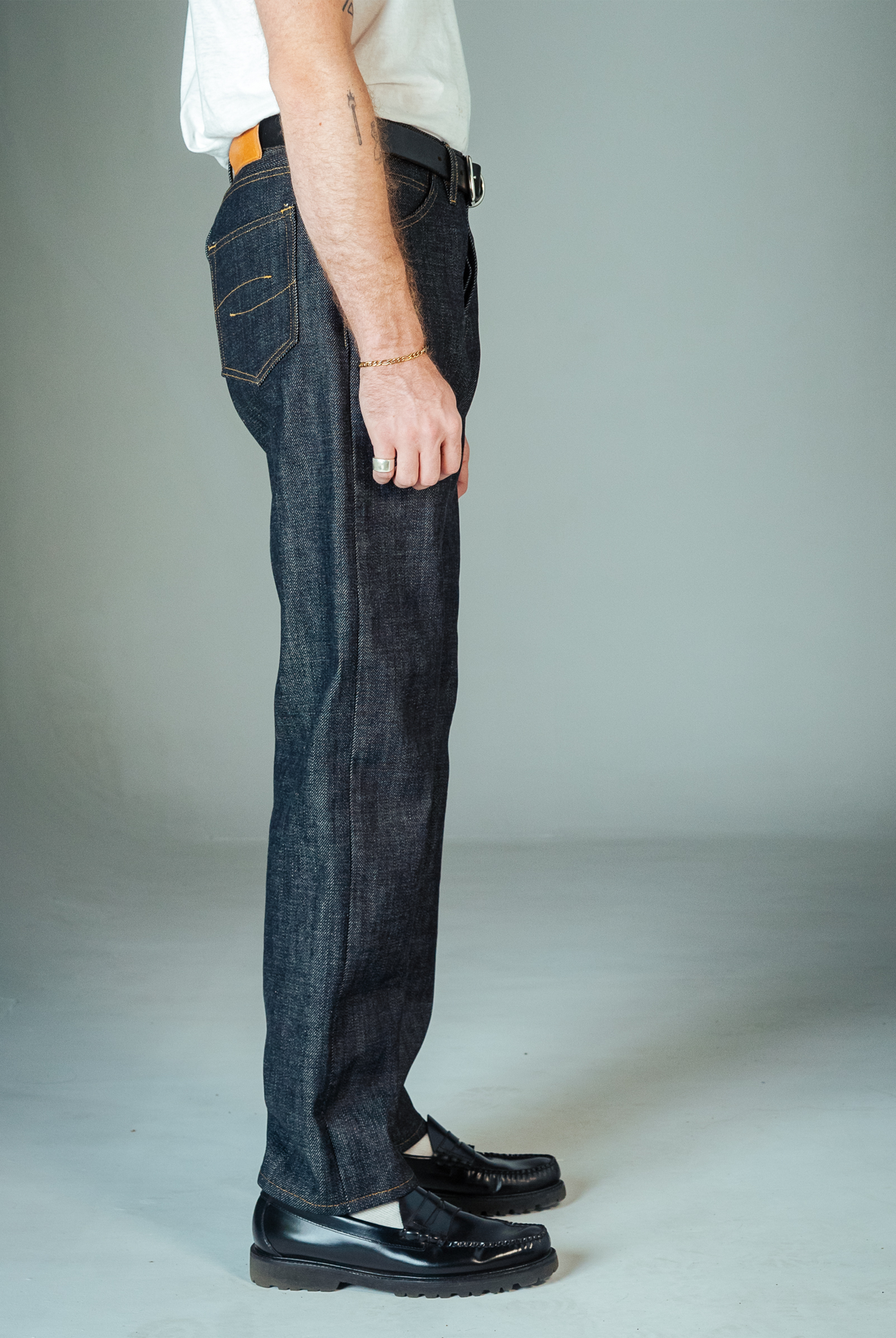 Stratton Straight Fit Jeans - 21oz Kuroki Denim