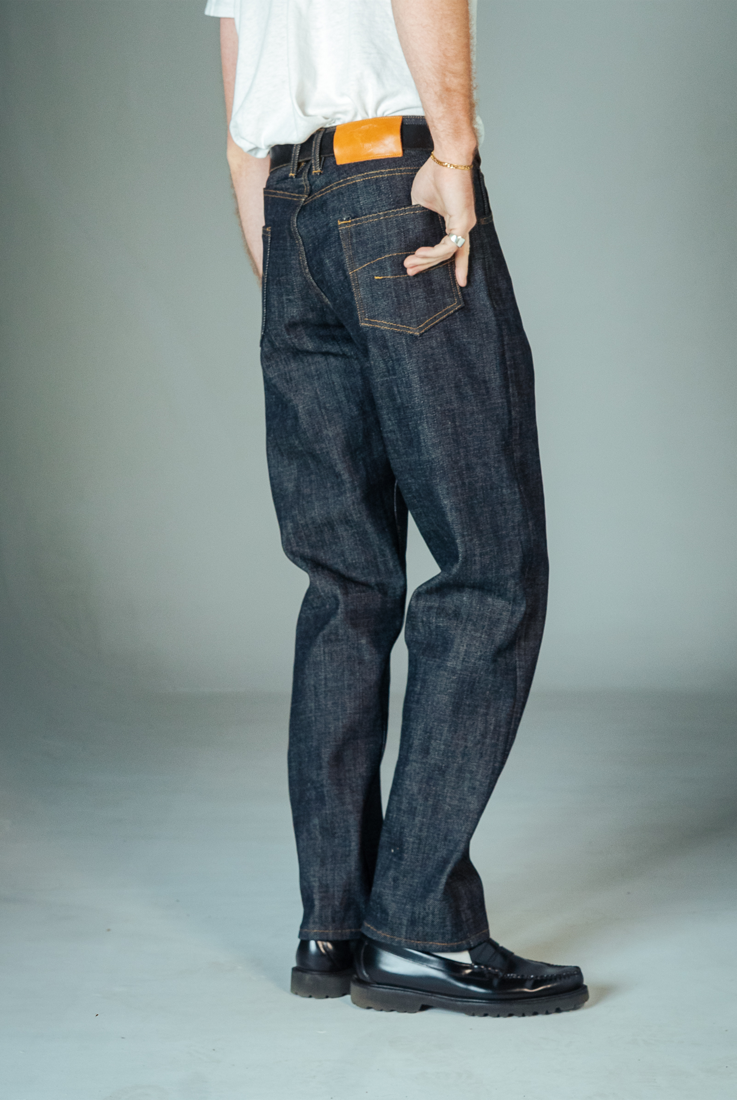 Stratton Straight Fit Jeans - 21oz Kuroki Denim