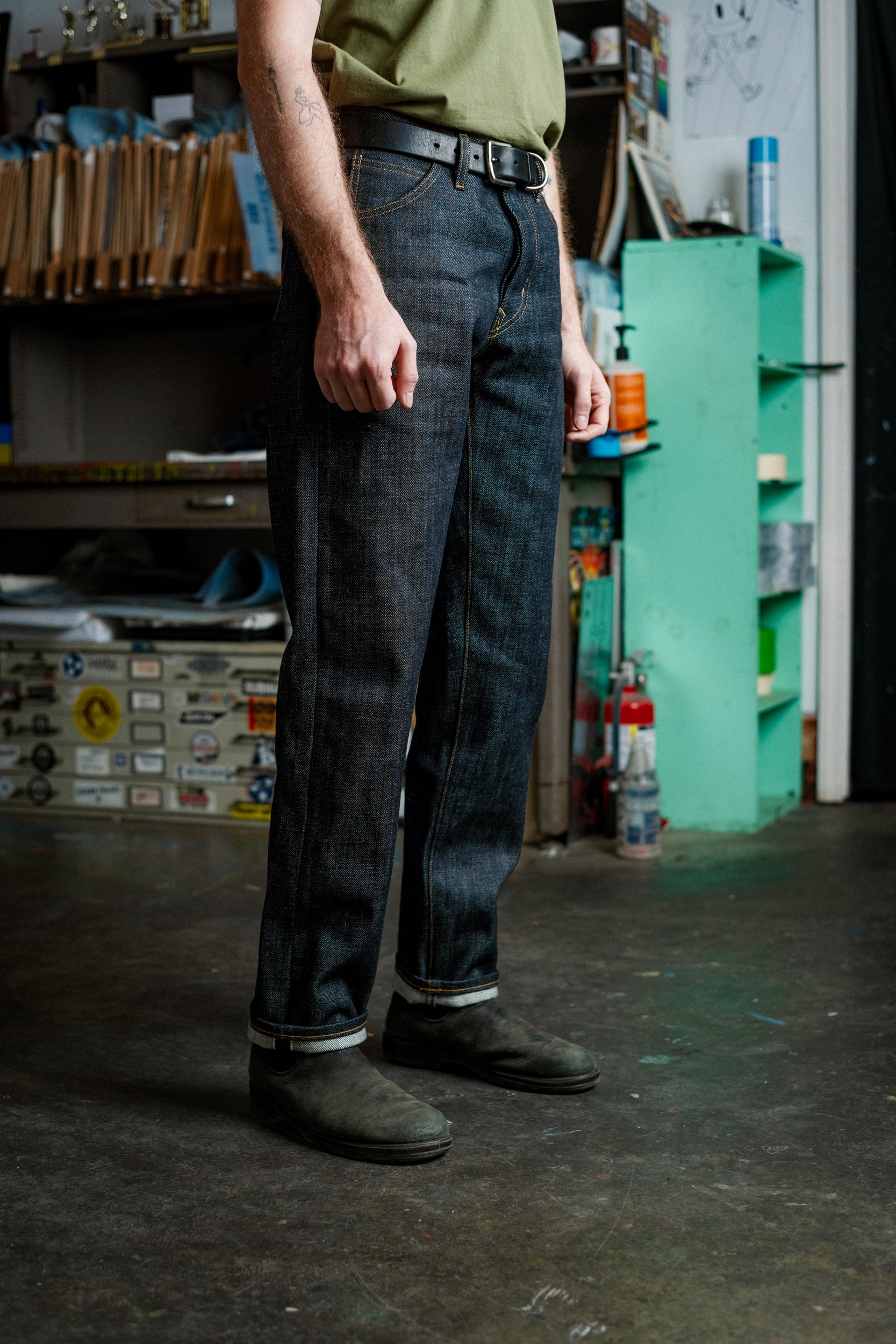 Stratton Straight Fit Jeans - 21oz Selvedge Denim