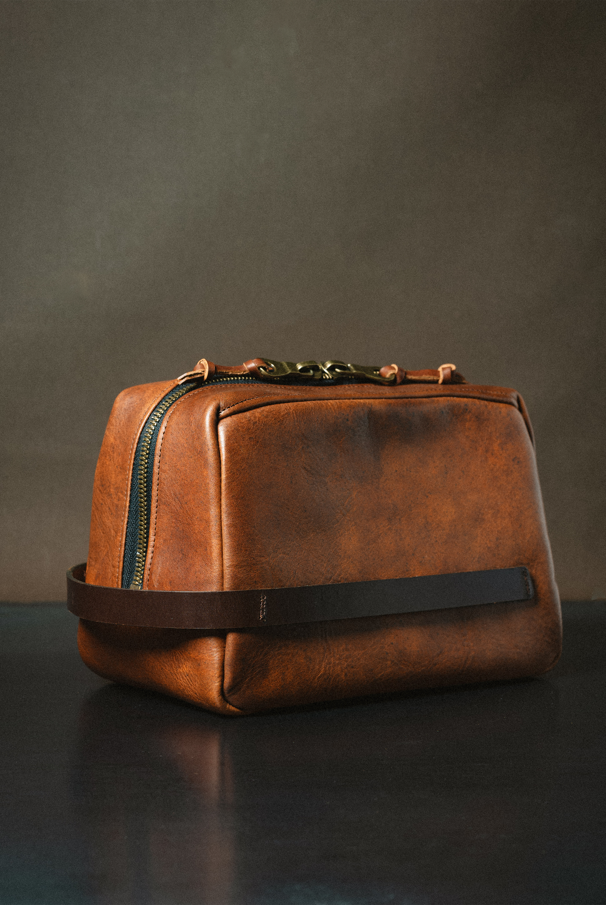 Dopp Kit -  Cognac Nemesis